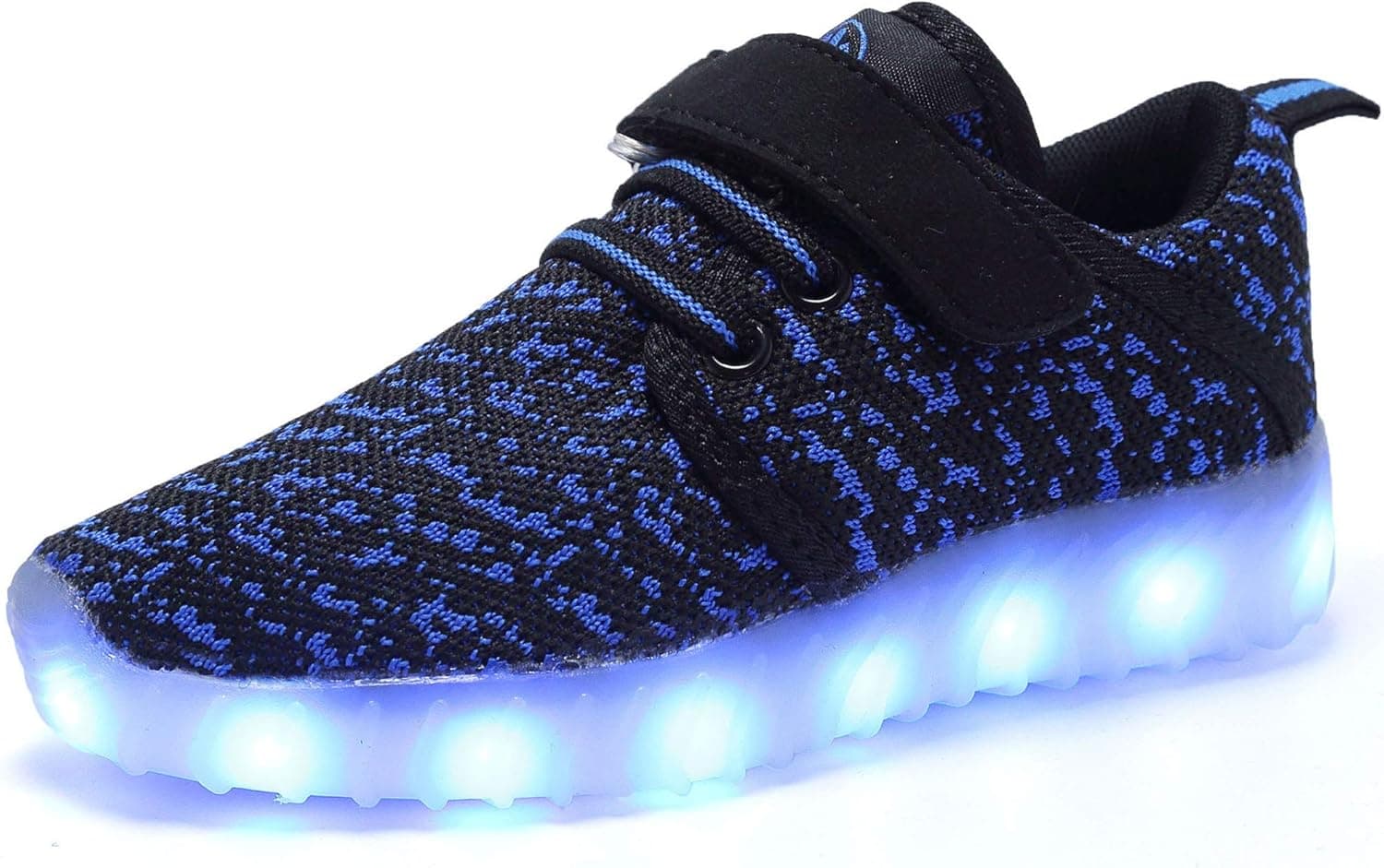 AoSiFu Kids Light Up Shoes Toddler Girls Boys Breathable Led Flashing Sneakers USB Charge