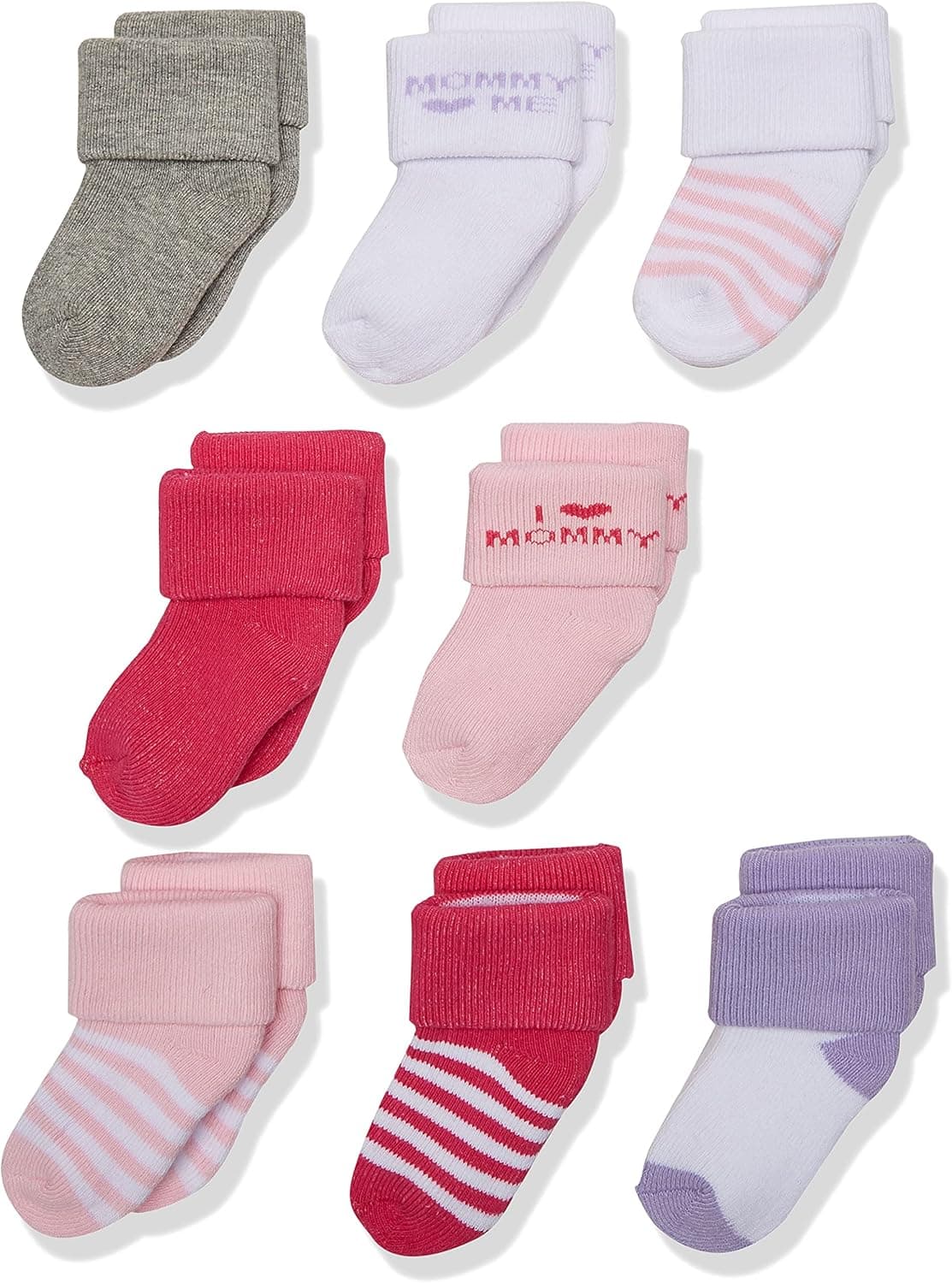 Luvable Friends Unisex Baby Newborn and Baby Terry Socks