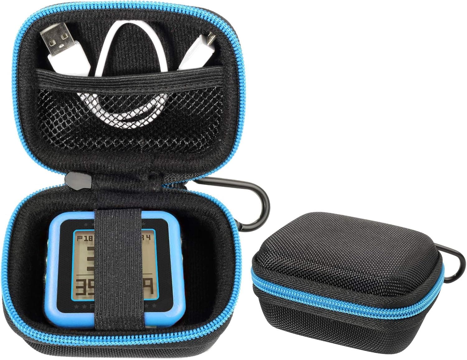 CaseSack Golf GPS Case for Bushnell Phantom 2 Handheld GPS, Phantom Golf GPS, Neo Ghost Golf GPS, Garmin 010-01959-00 Approach G10, & Other Handheld GPS, More Room for Cable and Others