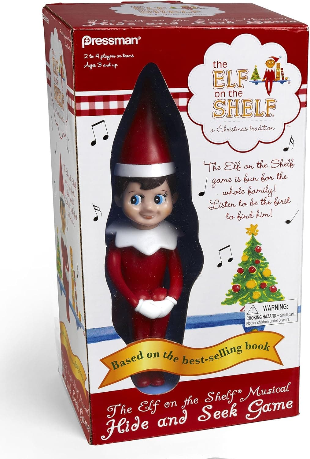 Elf on the Shelf Hide & Seek Game -- Based on the Bestselling Book