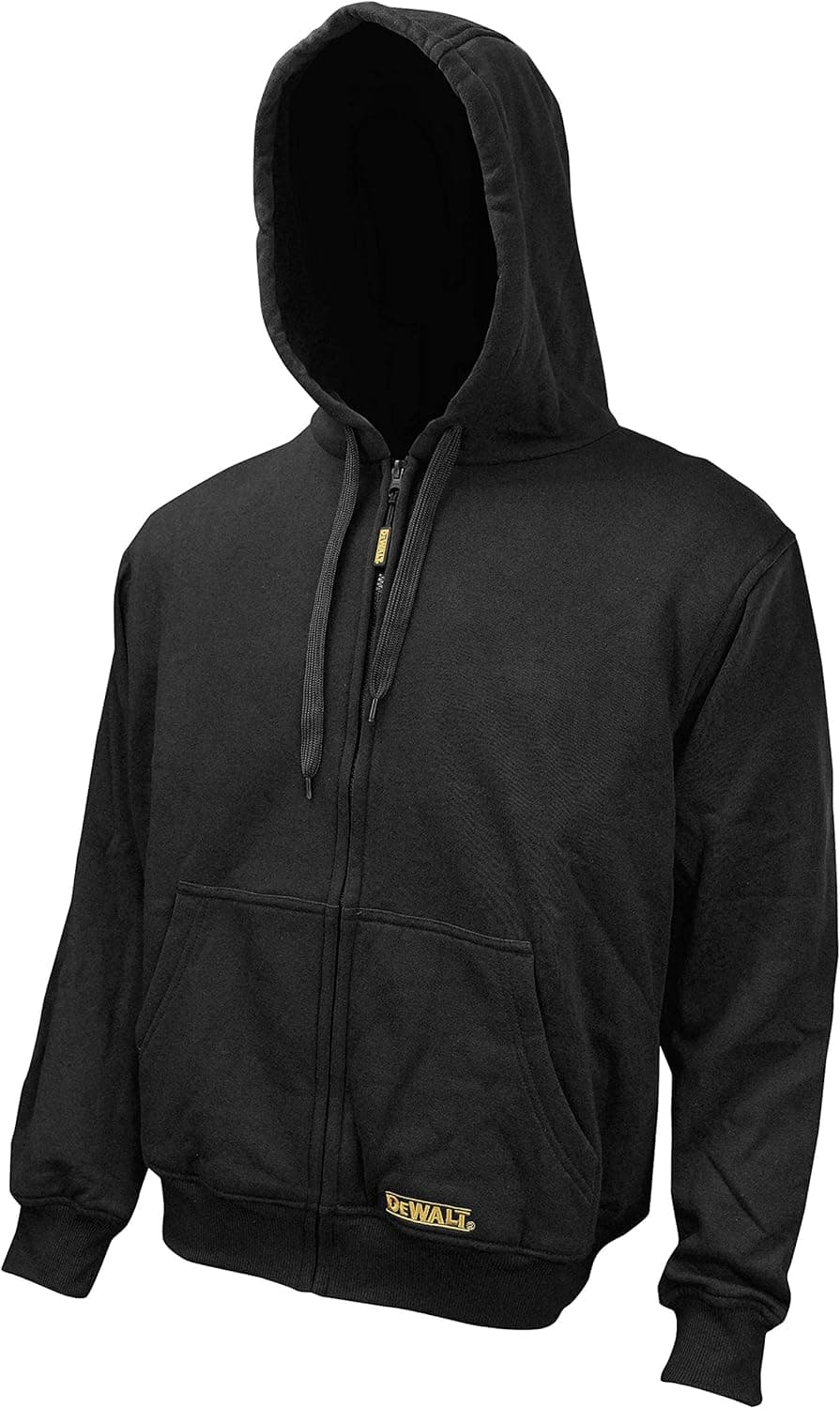 DEWALT DCHJ067B-M 20V/12V MAX Bare Hooded Heated Jacket, Black, Medium