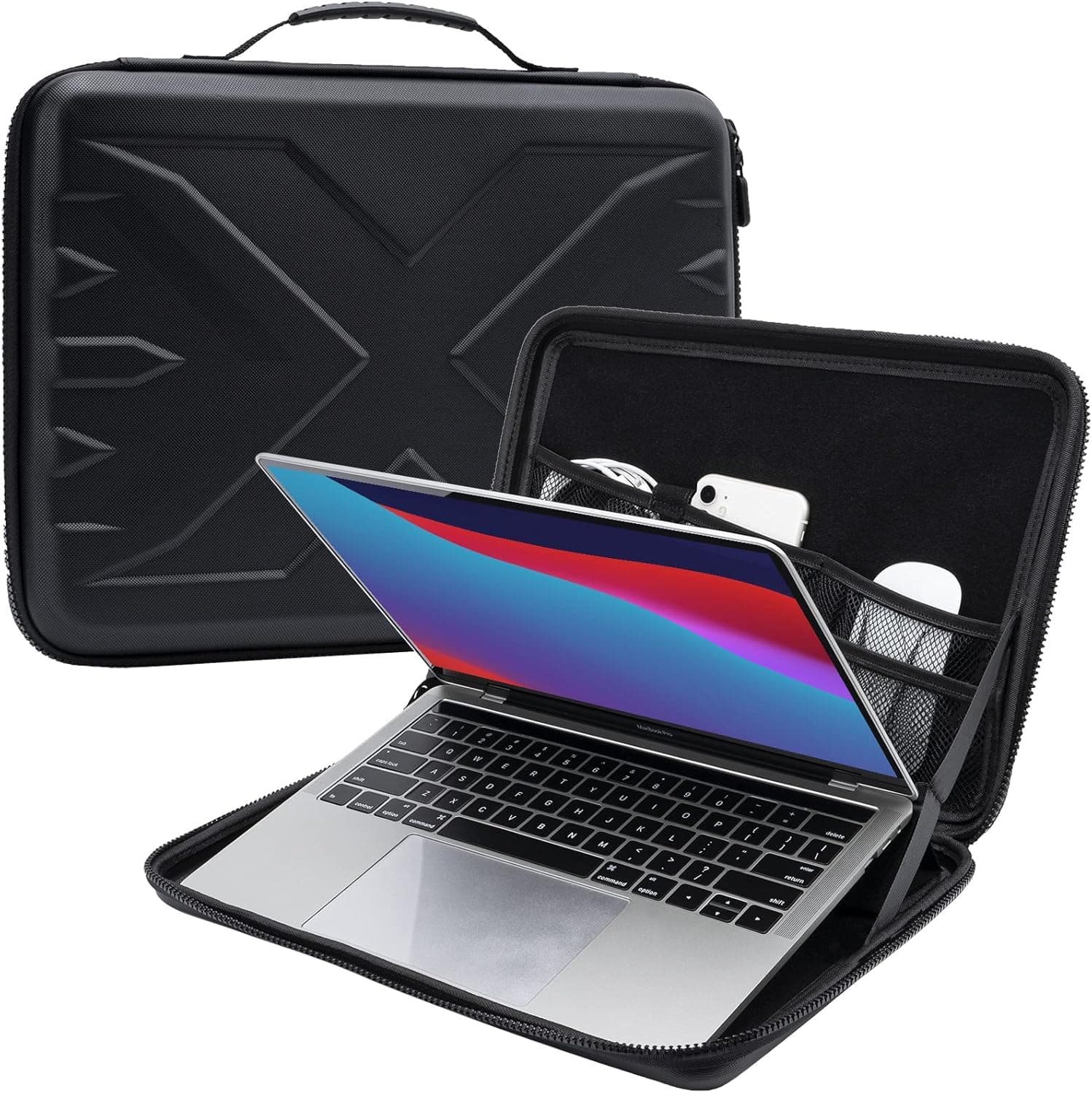 TYTX Protective Laptop Case 13-14 inch EVA Carrying Sleeve for MacBook Pro/Air, Microsoft Surface or Chromebook, Dell Inspiron 13 XPS,Samsung,HP,Huawei,Lenovo,ThinkPad