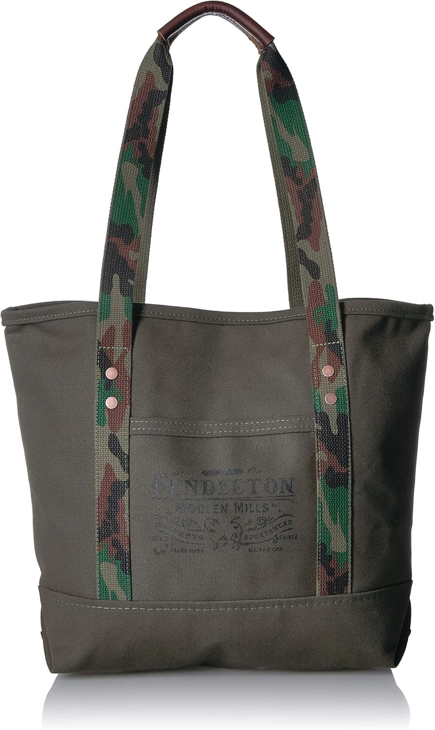 Pendleton Women's Canvas Tote, Pine, One Size