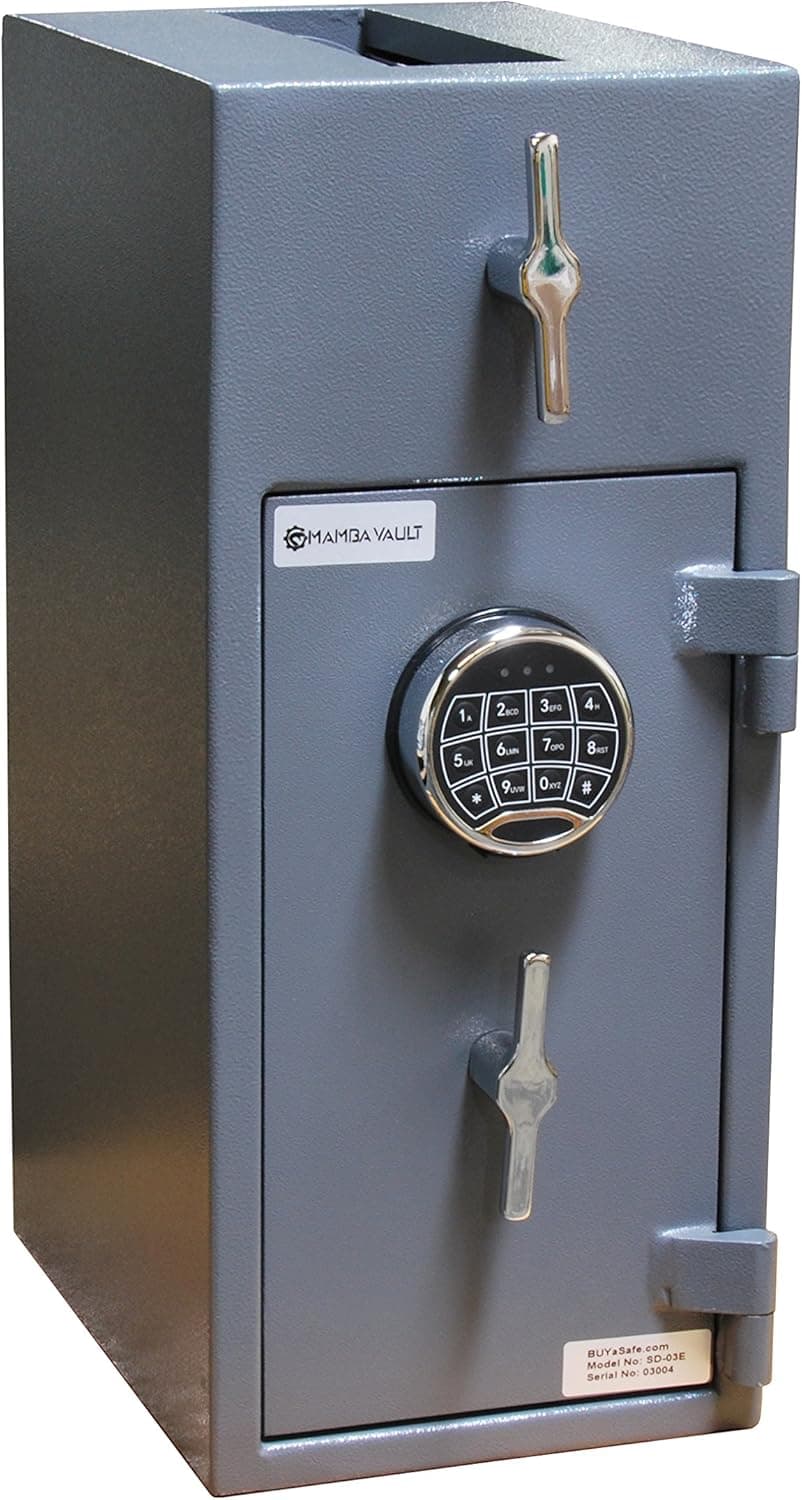 SD-03E Mamba Vault Top Loading Rotary-Depository Safe w/Electronic Lock