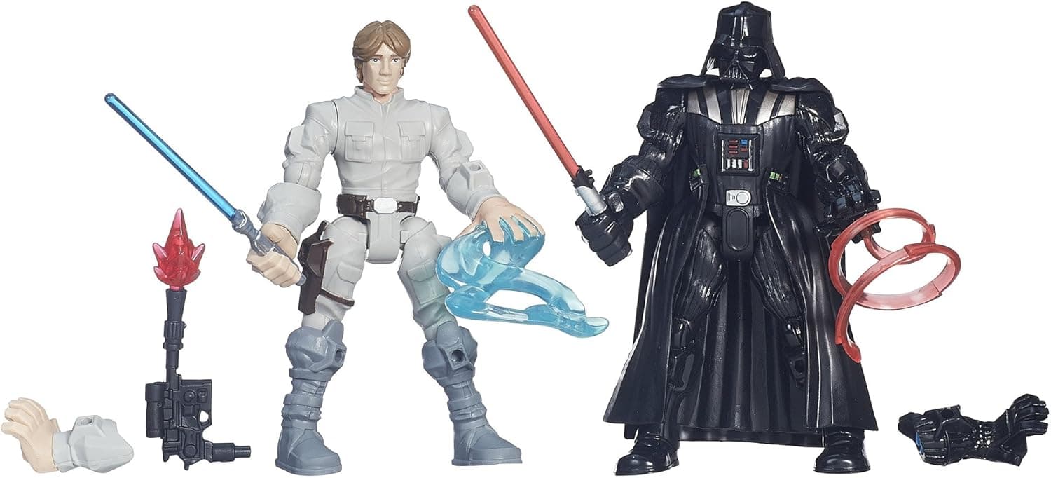 Star Wars Luke Skywalker vs Darth Vader