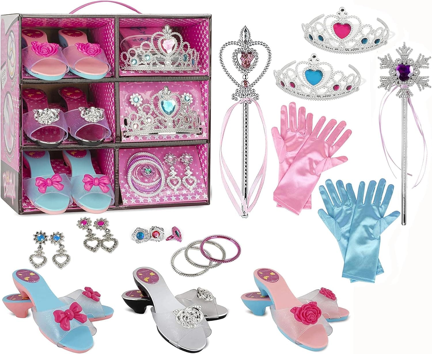 fash n kolor Princess Dress Up Accessory Set for Girls