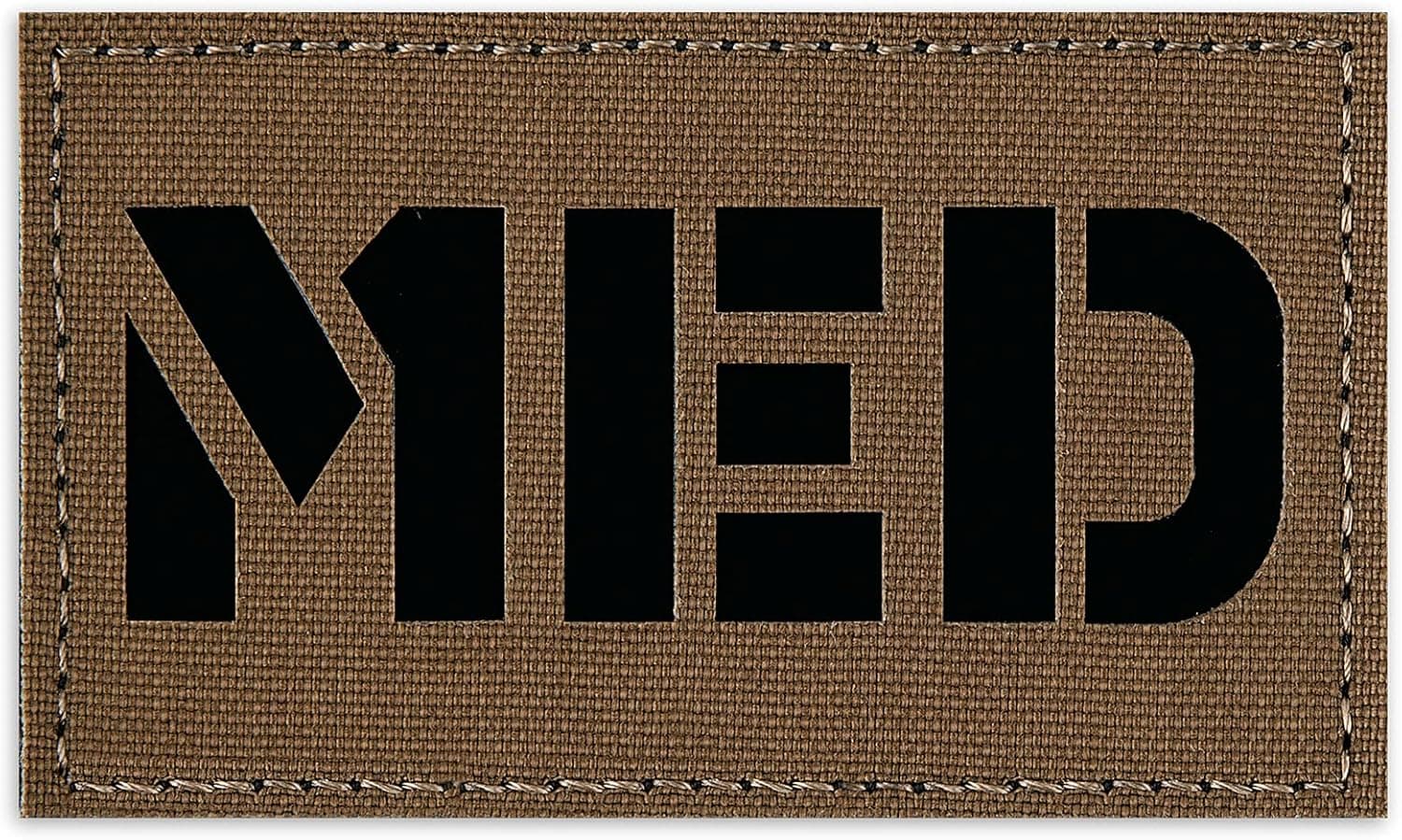 Petac Gear MED Medical Tactical Fastener Patch Hook-Fastener Backing 3.5x2 (CB)