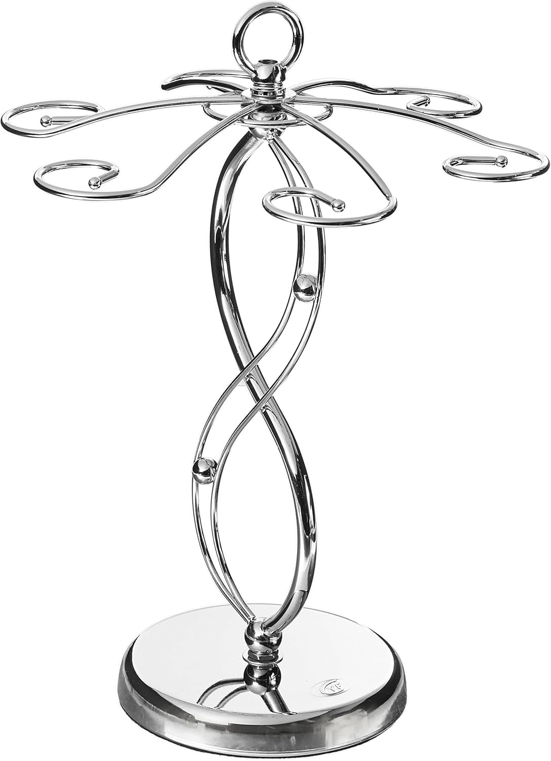 KMM Stainless Steel Tabletop Wine Glass Drying Rack, Stemware Racks Hold 6 Wine Glass #005