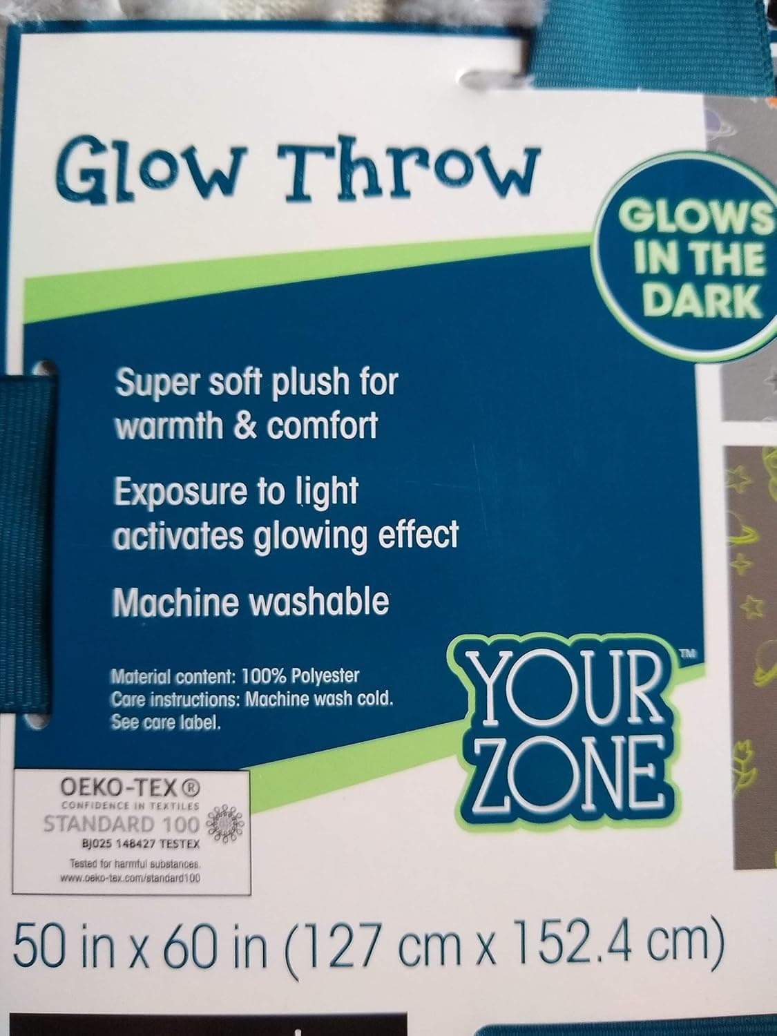 YZ Glow Throw - Space Rocket Stars