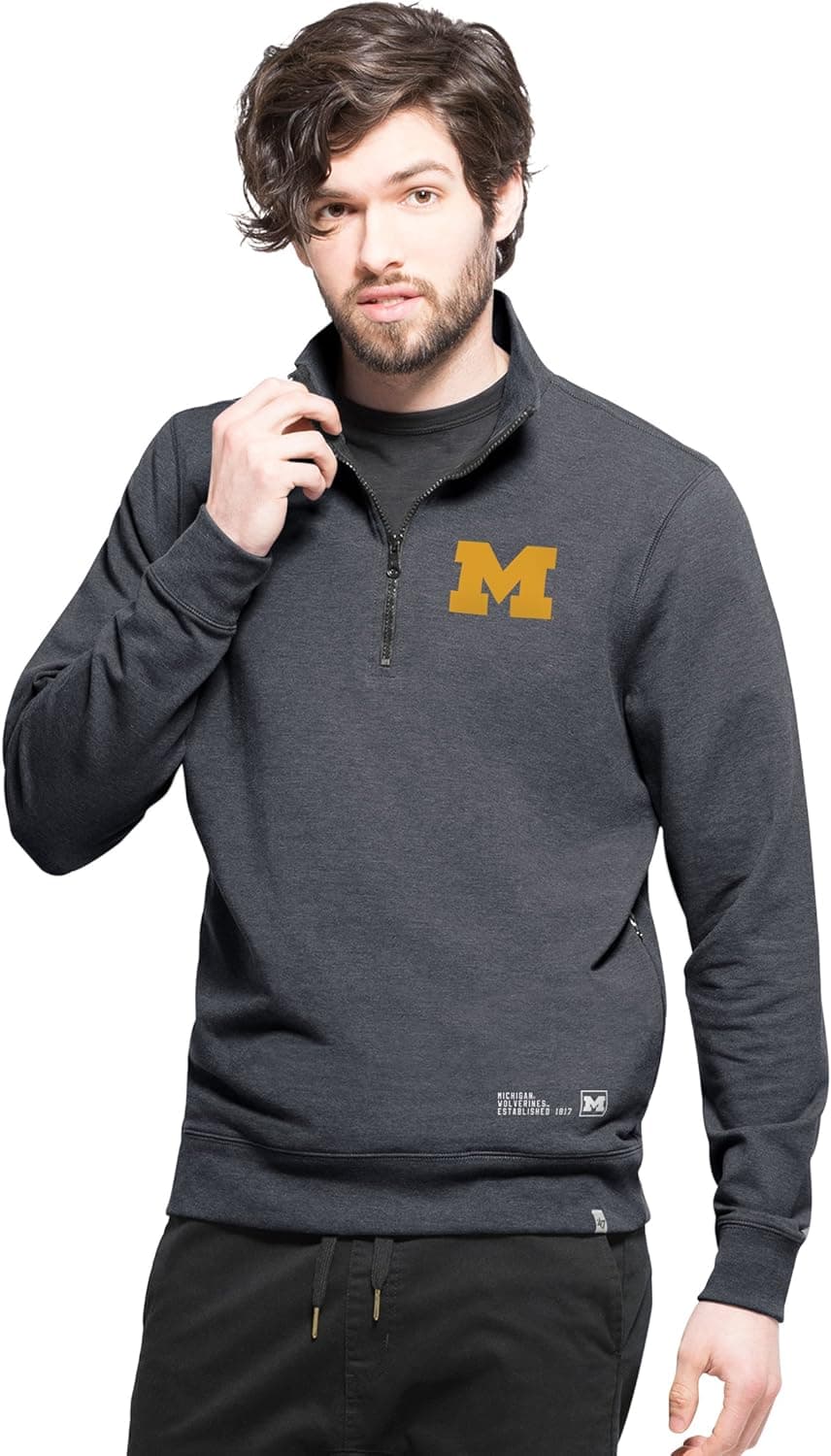 '47 NCAA Men's React 1/4-Zip Pullover Jacket