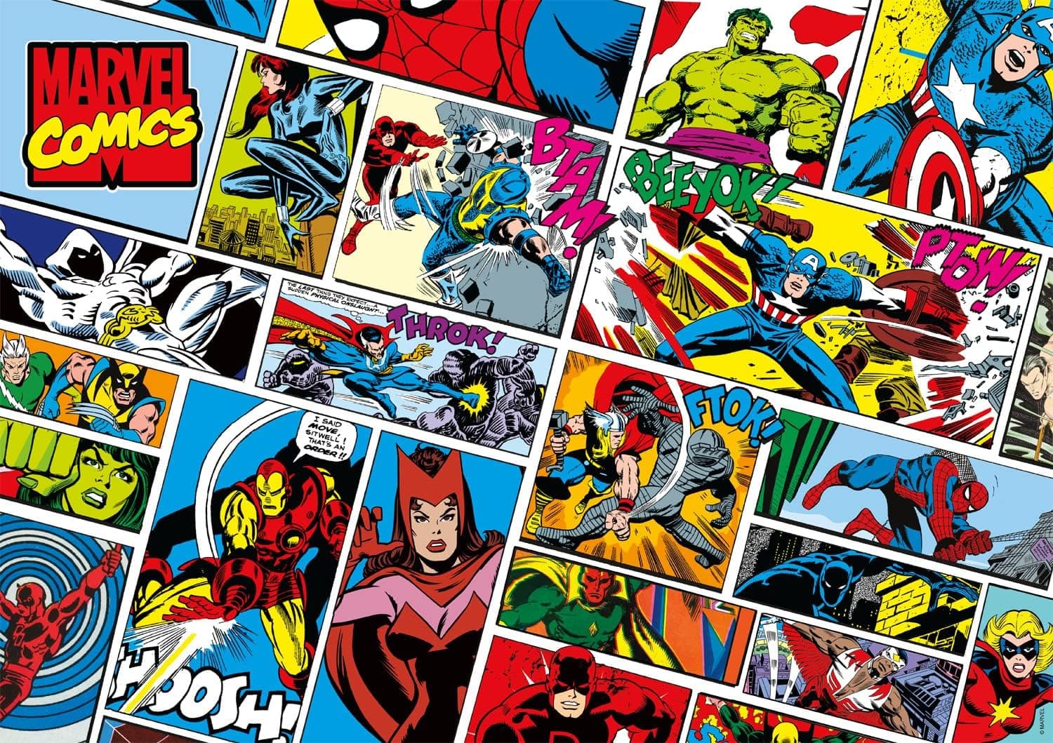 Buffalo Games - Marvel Comics Presents - 500 Piece Jigsaw Puzzle