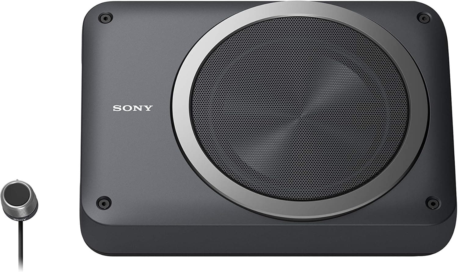 Sony XS-AW8 8-Inch Powered Under Seat Sub woofer with Wired Remote Control (XSAW8)