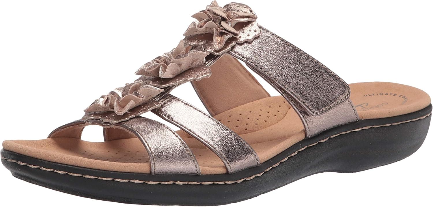 Clarks Women's Laurieann Judi Flat Sandal