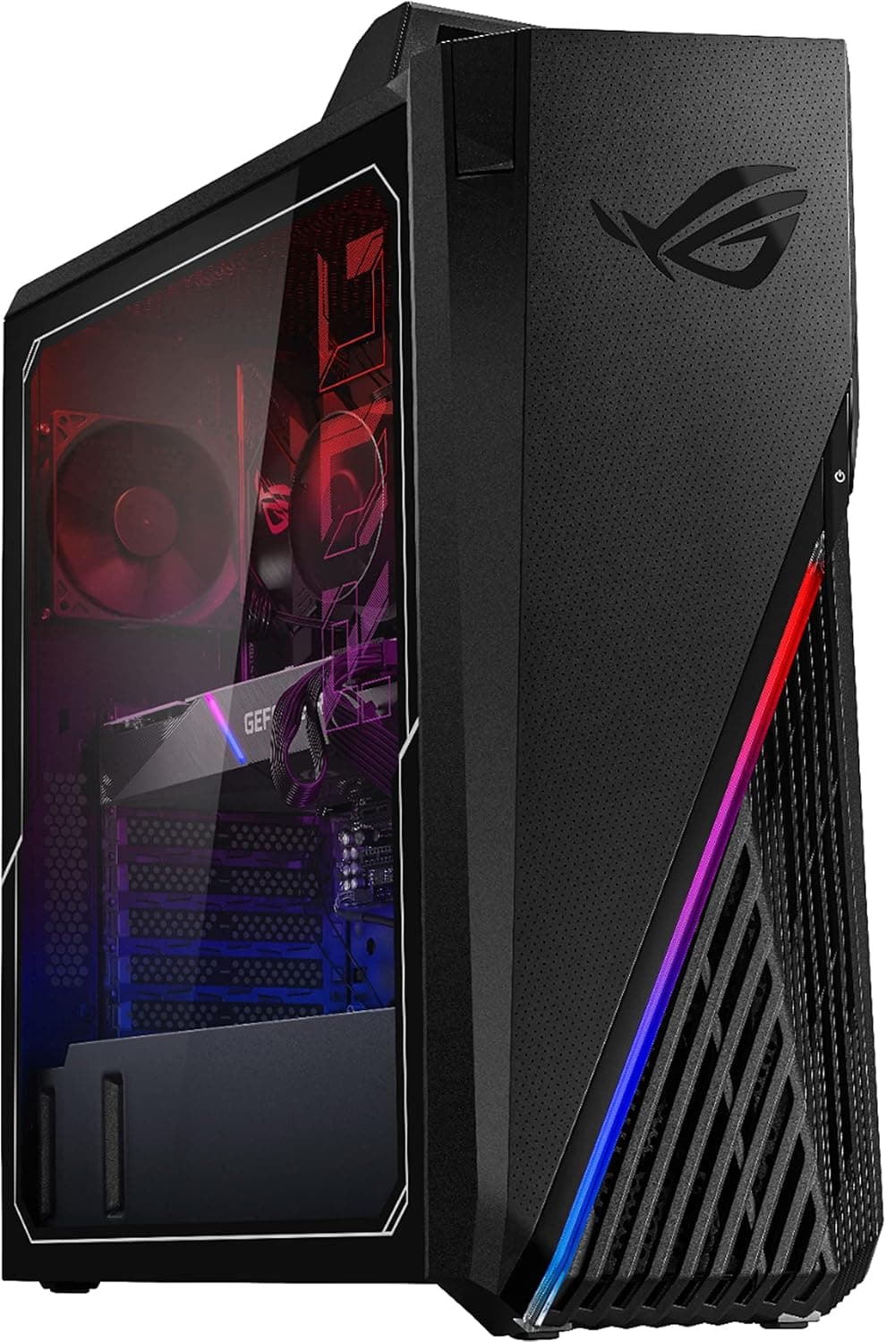 ASUS ROG Strix RTX 3070 8G GDDR6 Gaming Desktop Computer, Intel 8-Core i7-11700F up to 4.9GHz, 16GB DDR4 RAM, 512GB PCIe SSD + 1TB 7200RPM HDD, WiFi 6, Type-C, DisplayPort, Windows 10, BROAGE MousePad