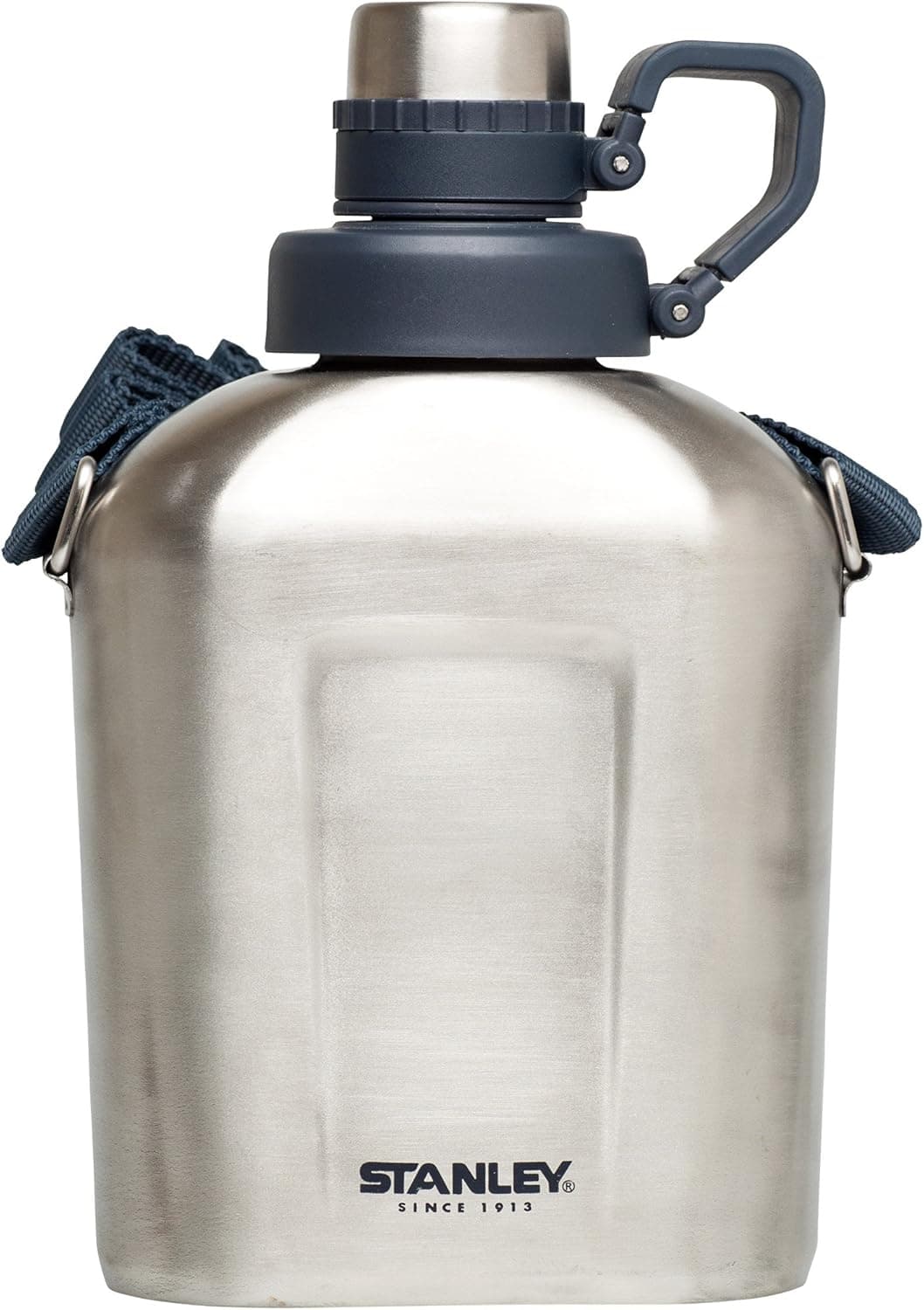 Stanley Canteen Water Bottle, Stainless Steel, 1.1 Quart