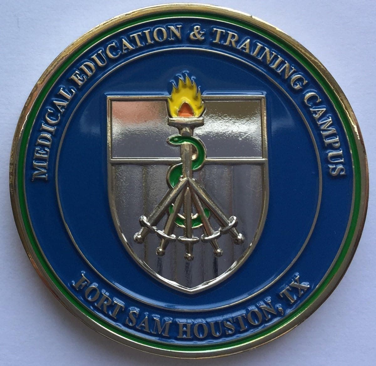 Ft Sam Houston Army Medical Service Challenge Coin