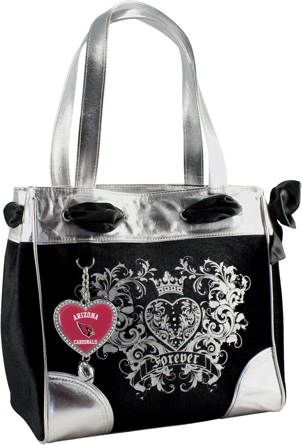Littlearth Women's NFL Arizona Cardinals Sport Luxe Tote, One Size, Team Color