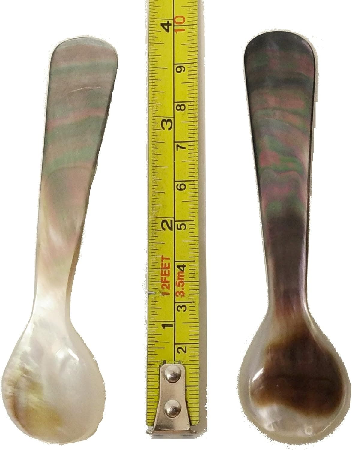 Ann Lee Design Mother of Pearl Salt Caviar spoon Medium 2 pcs x 4.5"