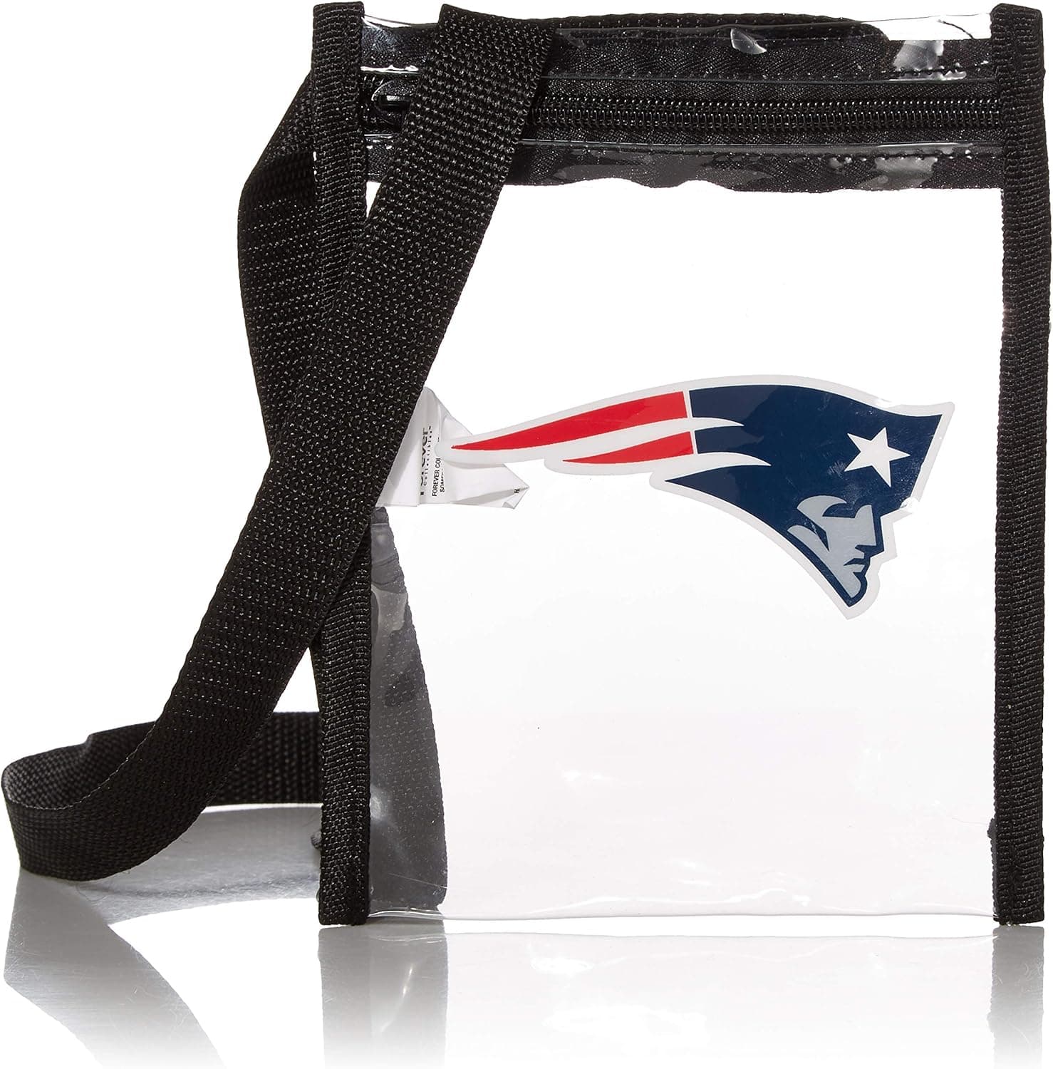 FOCO NFL Clear Crossbody Team Logo Tote Bag