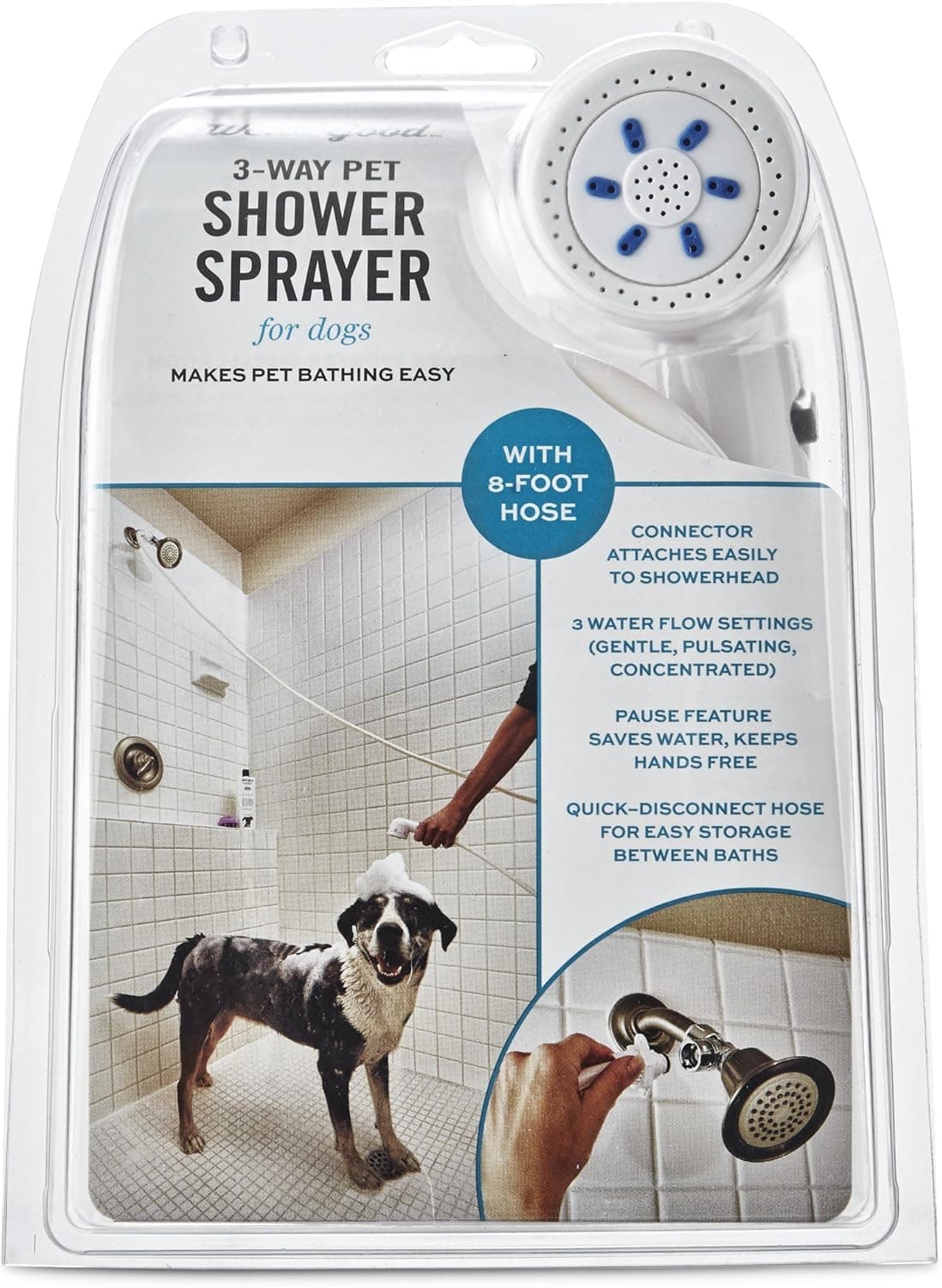 Well & Good 3-Way Shower Sprayer