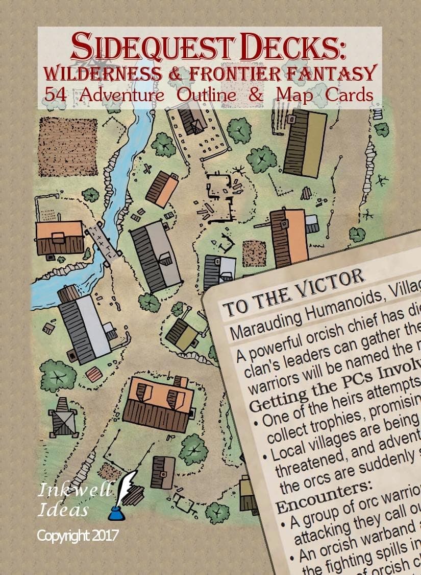Sidequest Decks: Wilderness & Frontier Fantasy