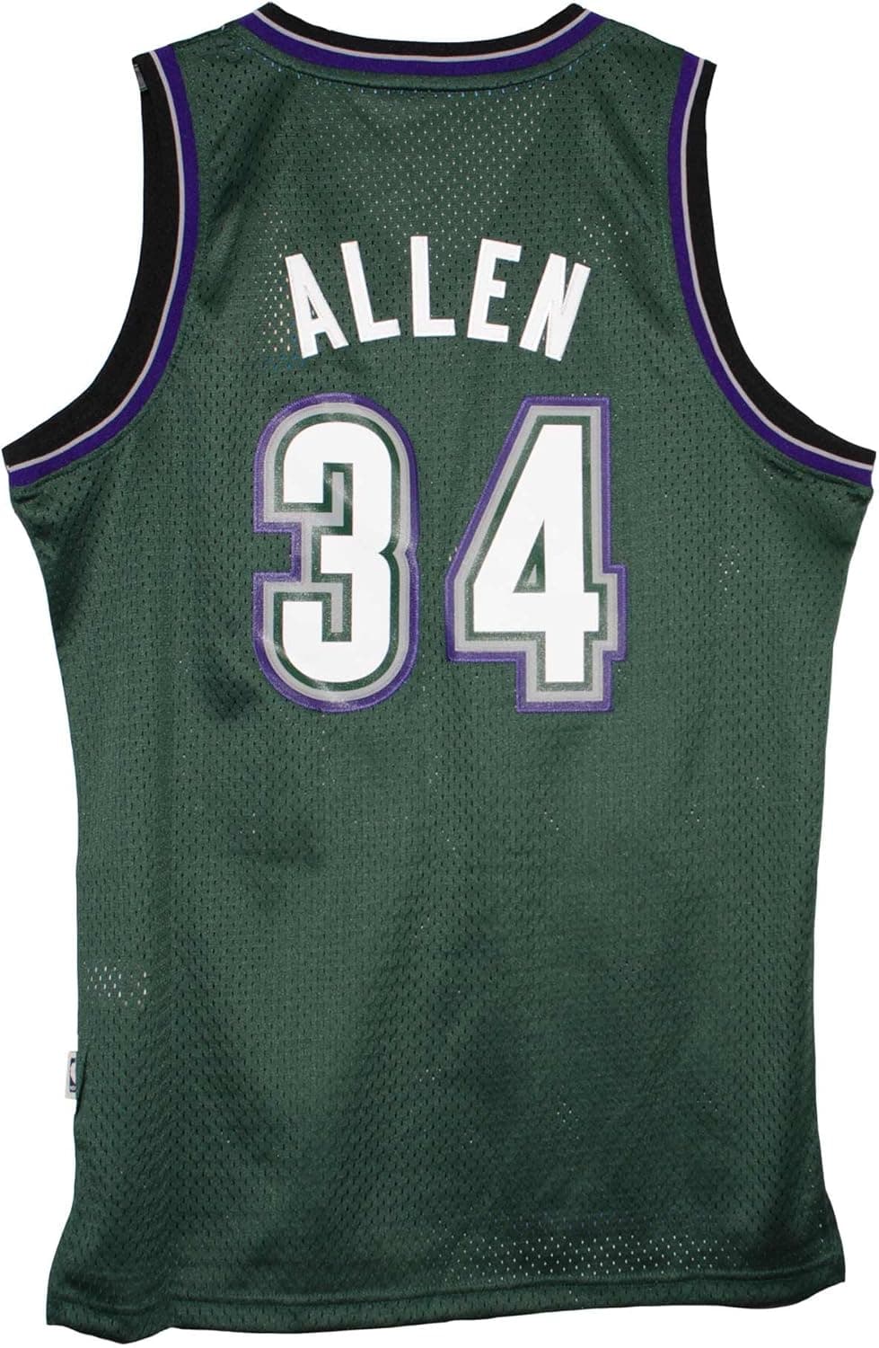 adidas Milwaukee Bucks #34 Ray Allen NBA Green Soul Swingman Jersey