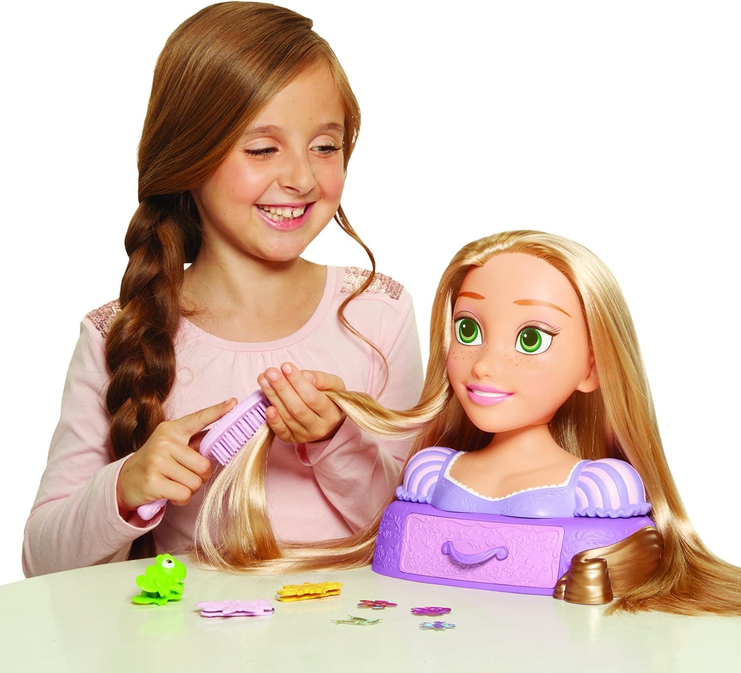 Disney Tangled Magic Hair Rapunzel Styling Head Toy