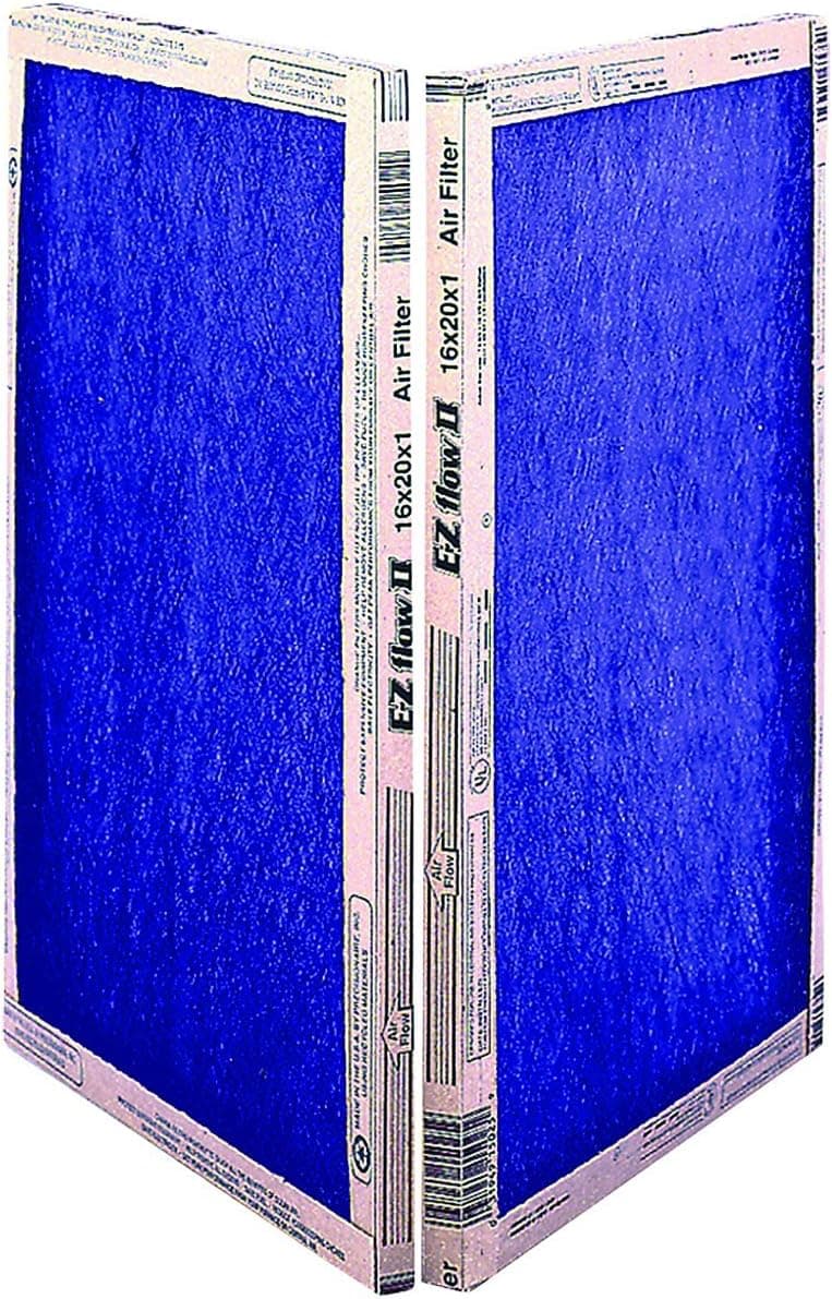 Flanders Air Filters 783648 Value Pleat Extended Surface Pleated Air Filter, Merv 8, 12-Inch by 24-Inch by 1-Inch, 12-Pack