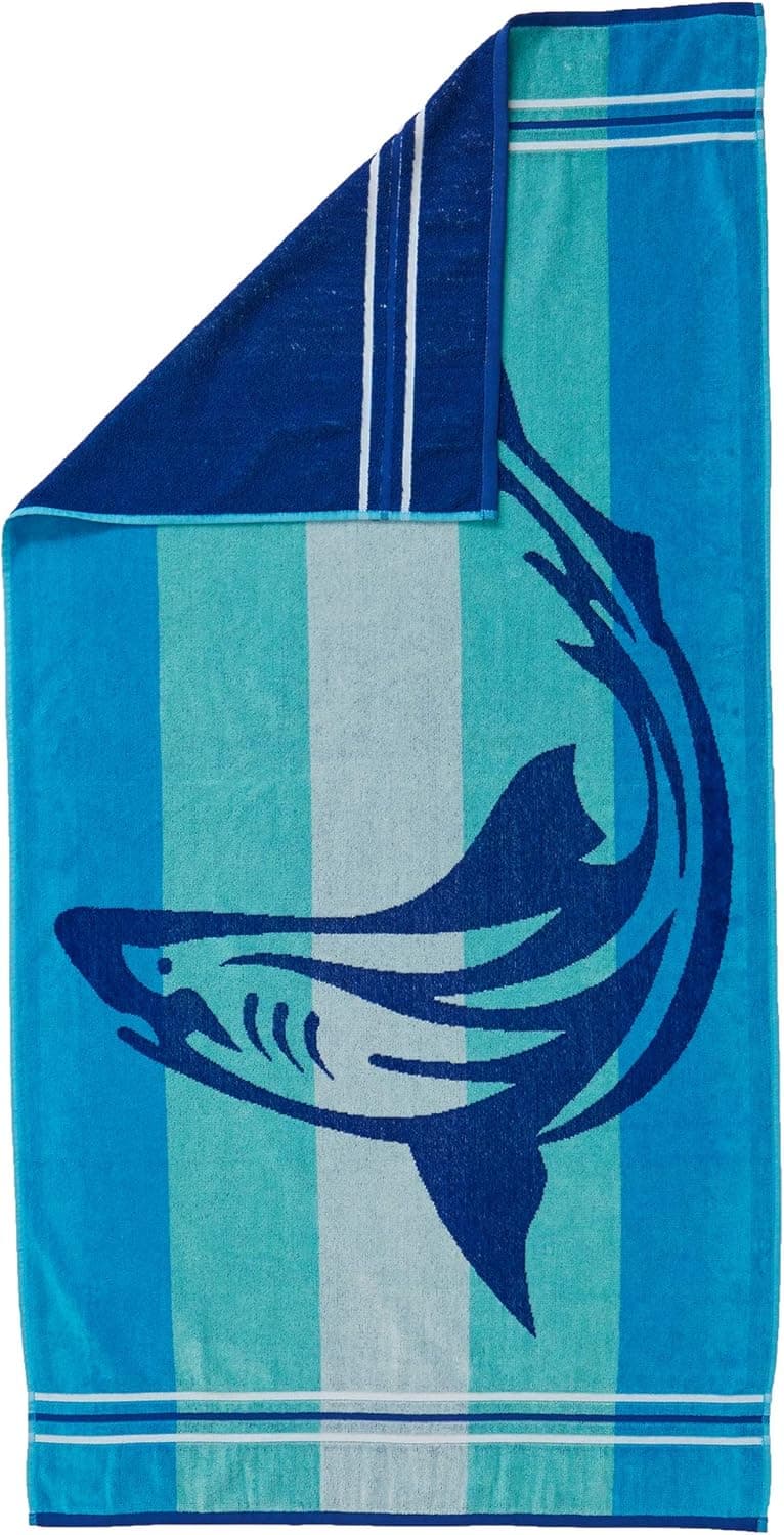 Oversized Beach Towel with 100% Cotton - Extra Large Beach Towels for Adults and Kids and Striped Pool Towels Oversized - Lightweight Quick Dry Beach Towel and XL Cute Beach Towel for Women and Men