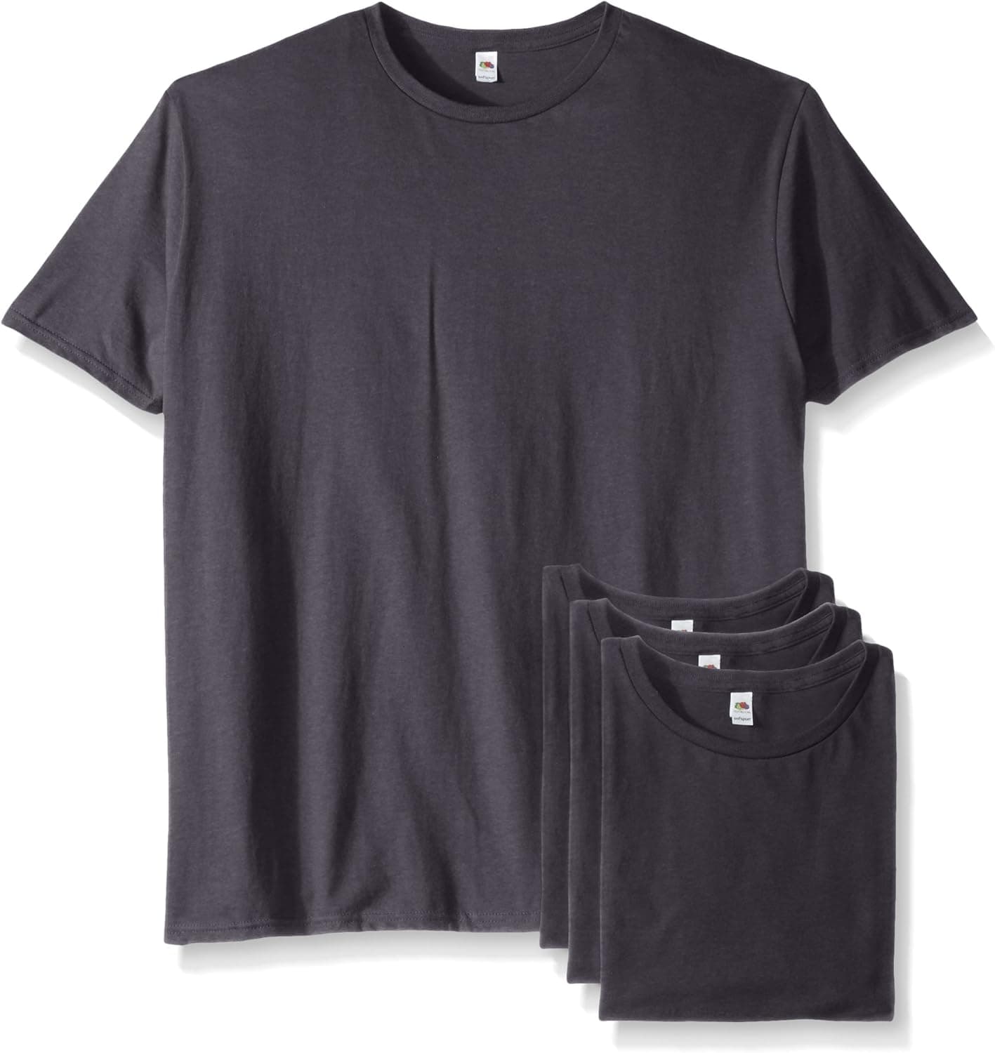 Fruit of the Loom Men's Lightweight Cotton Tees (Short & Long Sleeve)