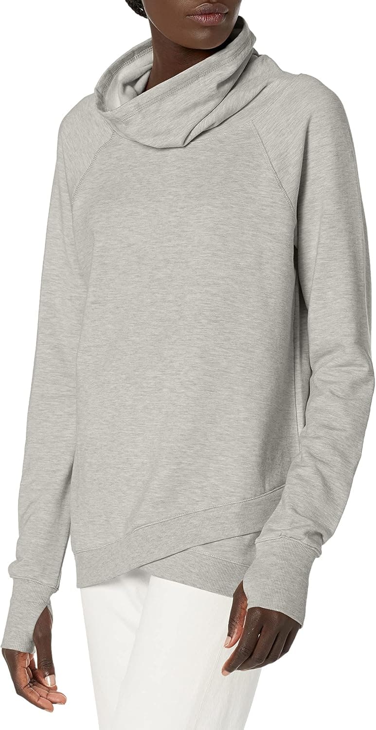 Jockey Women's R&r Cowl Neck Sweatshirt