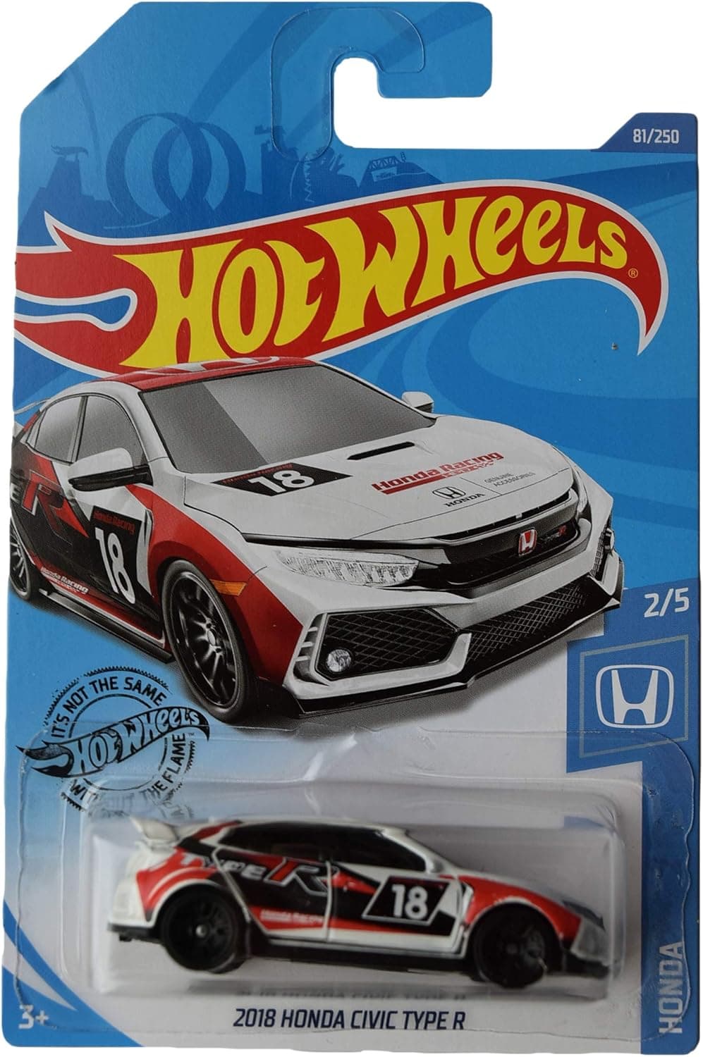 Hot Wheels 2018 Honda Civic Type R 81/250, White