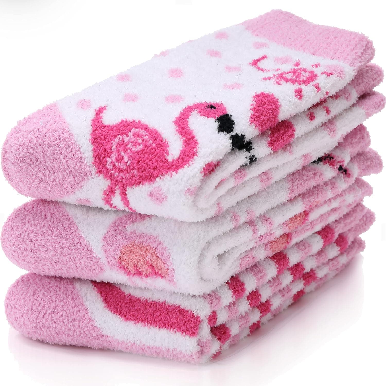 EBMORE Womens Fuzzy Socks Slipper Soft Cabin Plush Warm Fluffy Winter Sleep Cozy Adult Socks