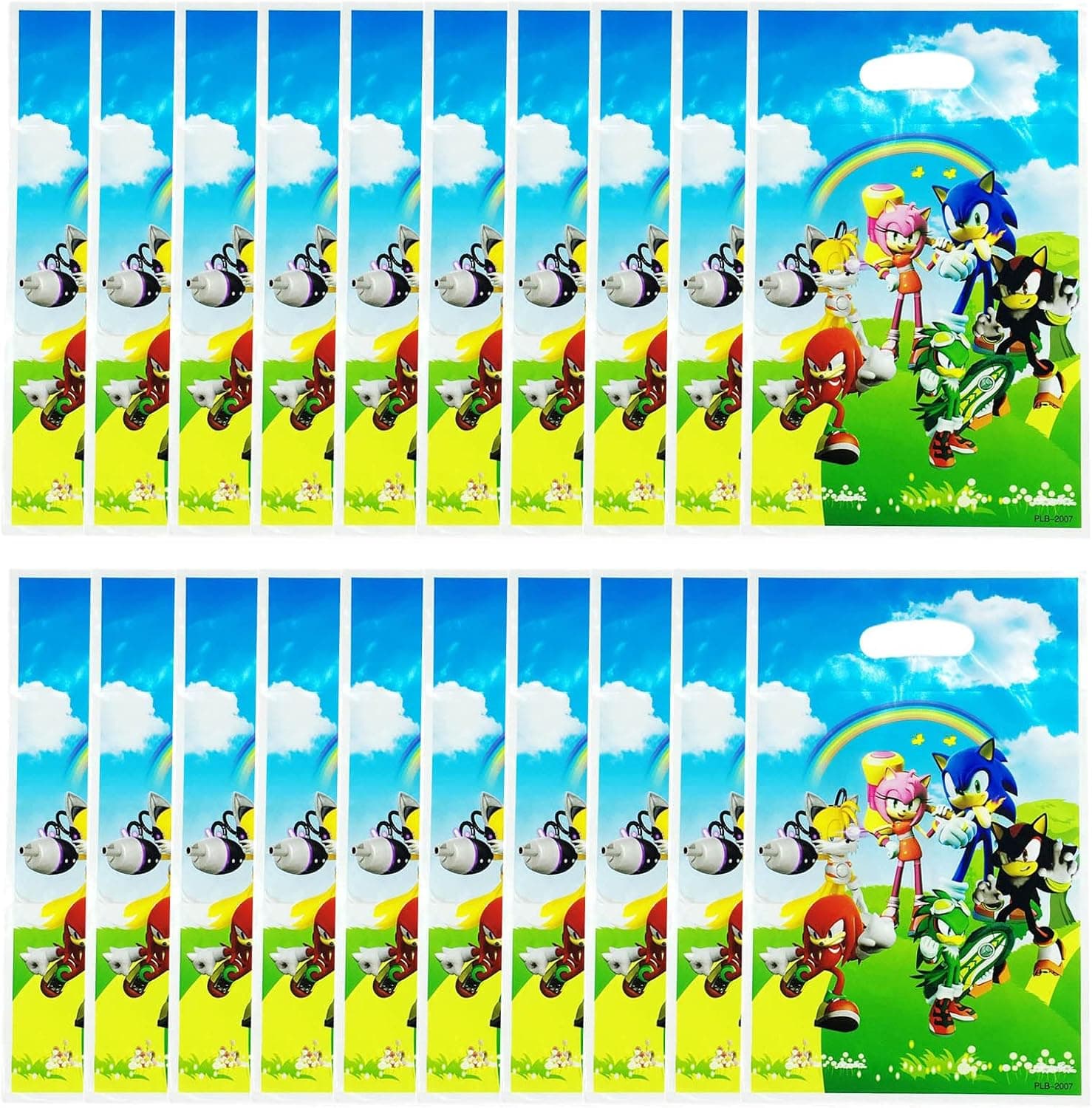 NA Sonic Party Gift Bags for Sonic Party Supplies, 30pcs Sonic Gift Bags for Holding Sonic Party Favors, Perfect for Sonic Birthday Party Decorations