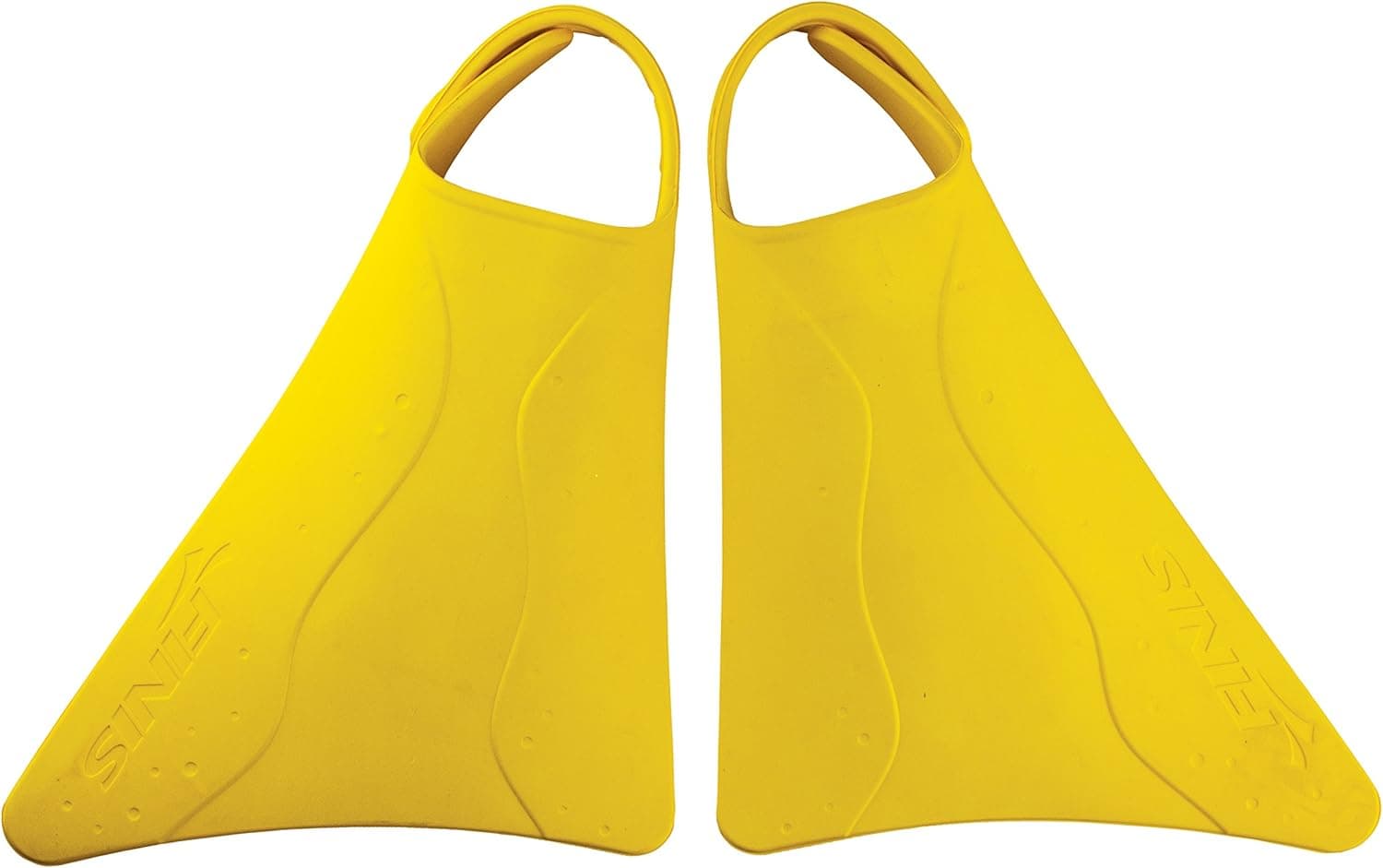 FINIS Kids Fishtail 2 Fins, Yellow, US Junior 6-11