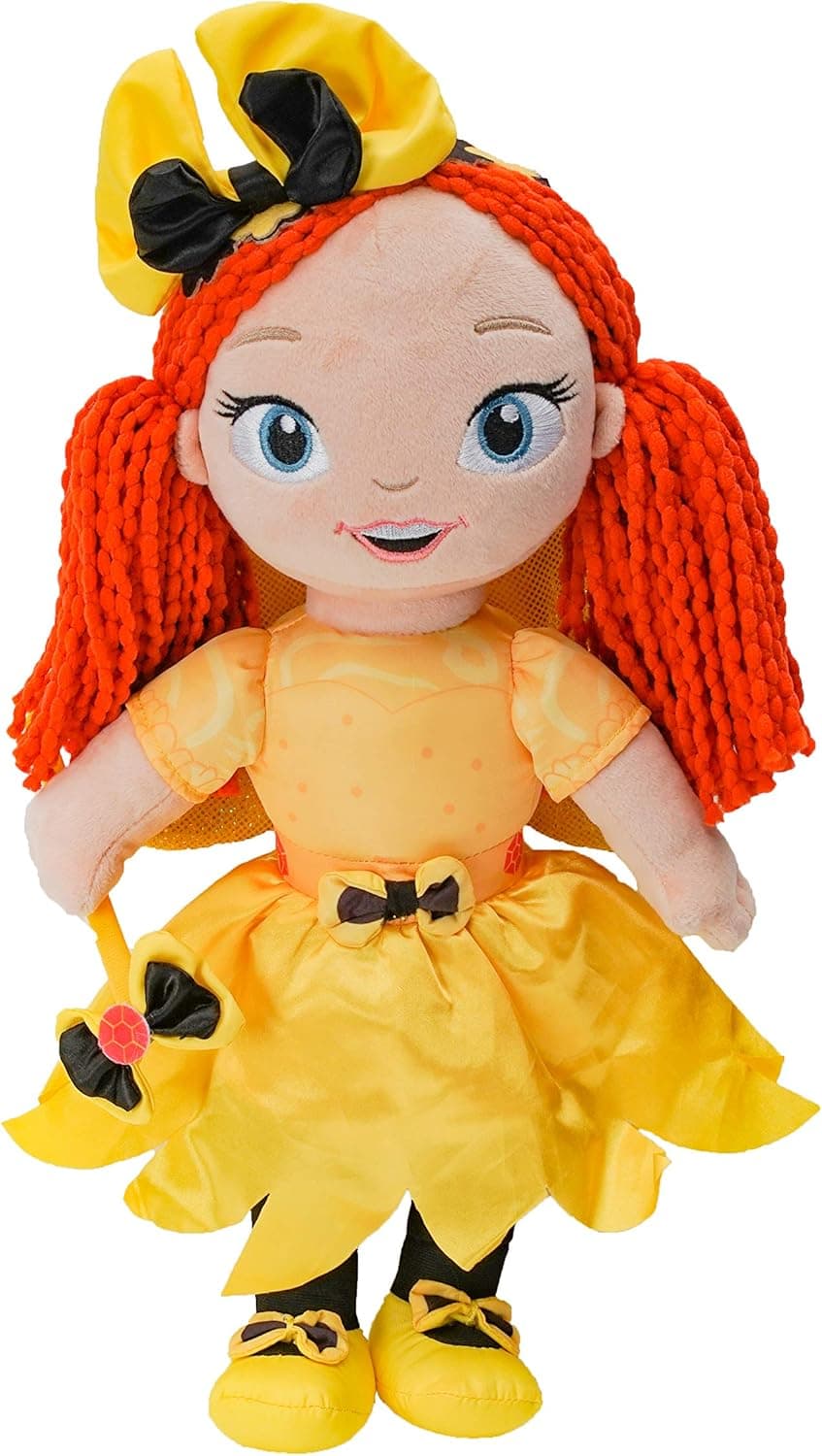 The Wiggles Toys, Twinkle Wings Emma Plush for Kids and Toddlers, from The Popular Kids Music Shows