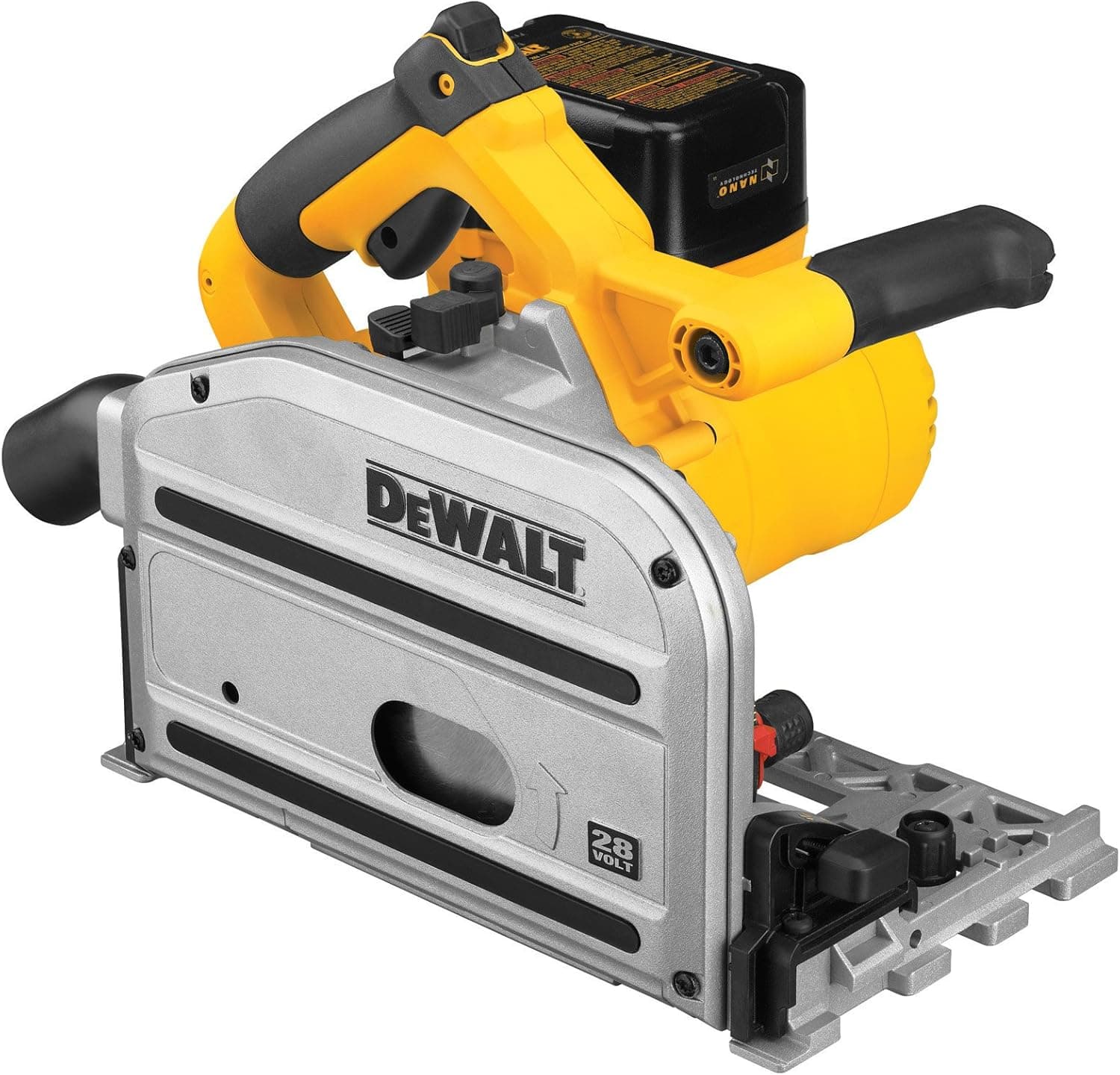 DEWALT DC351KL 6-1/2-Inch 28-Volt Cordless Lithium-Ion TrackSaw Kit