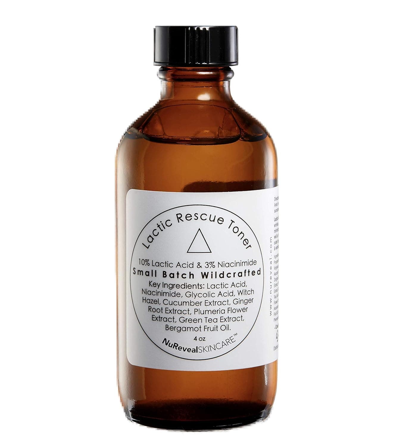 NuRevealSkincare - BRIGHT STAR SCRUB RESURFACING Face & Lip Polish - Vegan & Cruelty Free… (Lactic Rescue Toner)