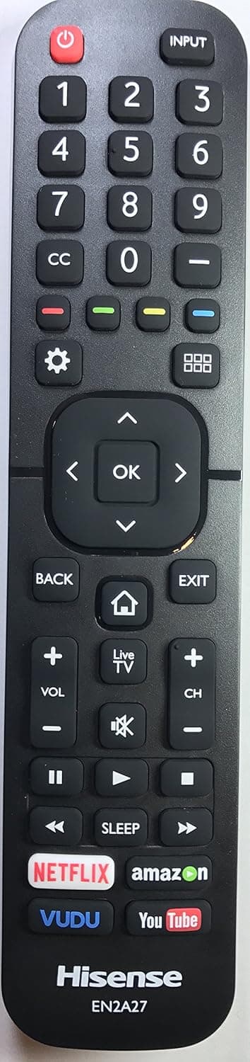 New USARMT EN2A27 Version 2016 Remote for Hisense H8 Series 4K HDR Smart TV Models Hisense 50H8C 55H8C 65H8C