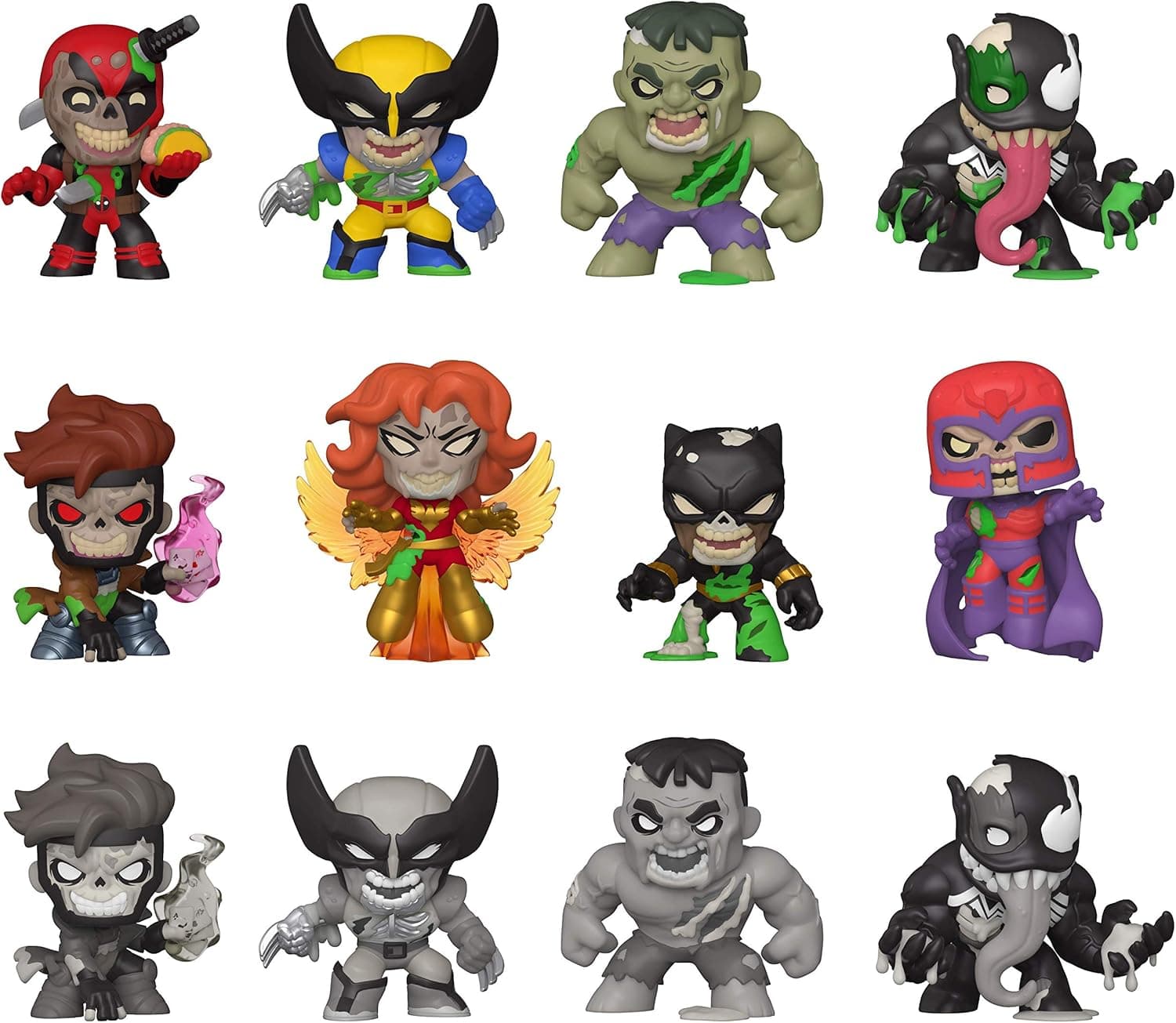 Funko Mystery Mini's: Marvel Zombies - One Mystery Figure, Multicolor, 3 inches (49114)