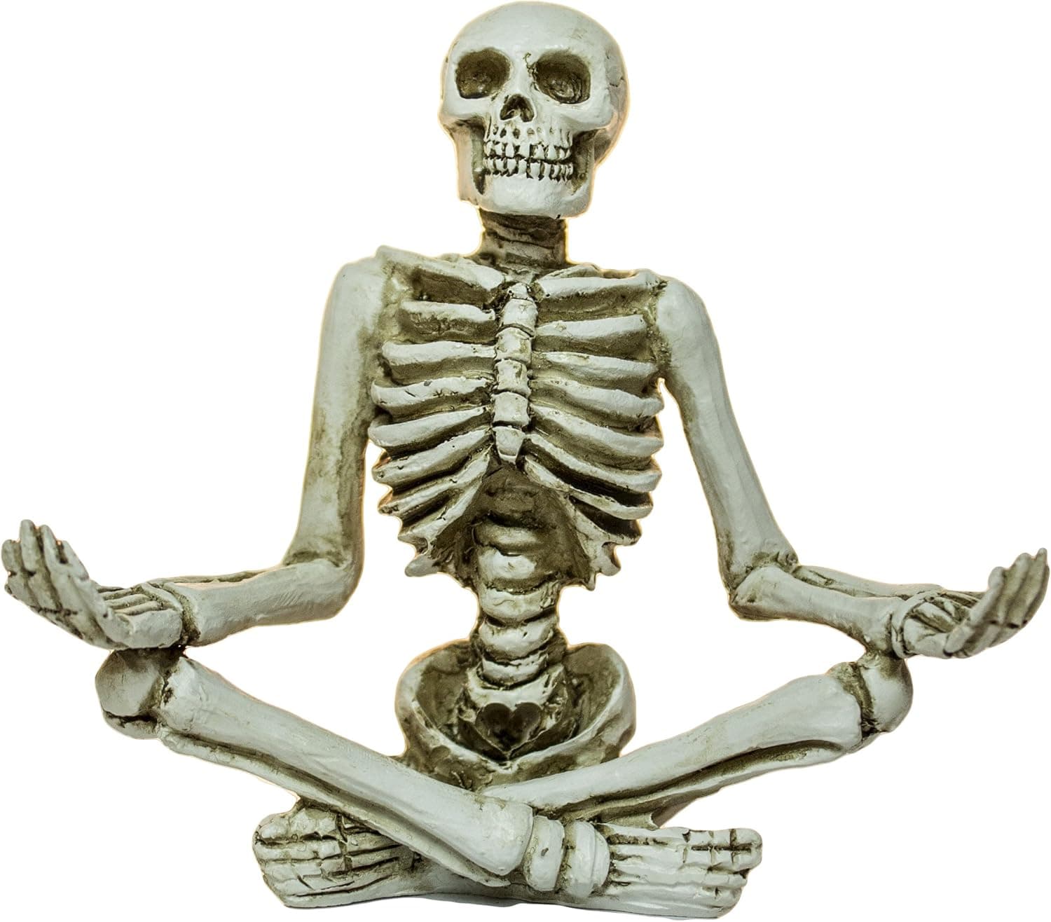 Ganz Zen Skeleton Figurines in Various Meditation Poses (Meditation C)