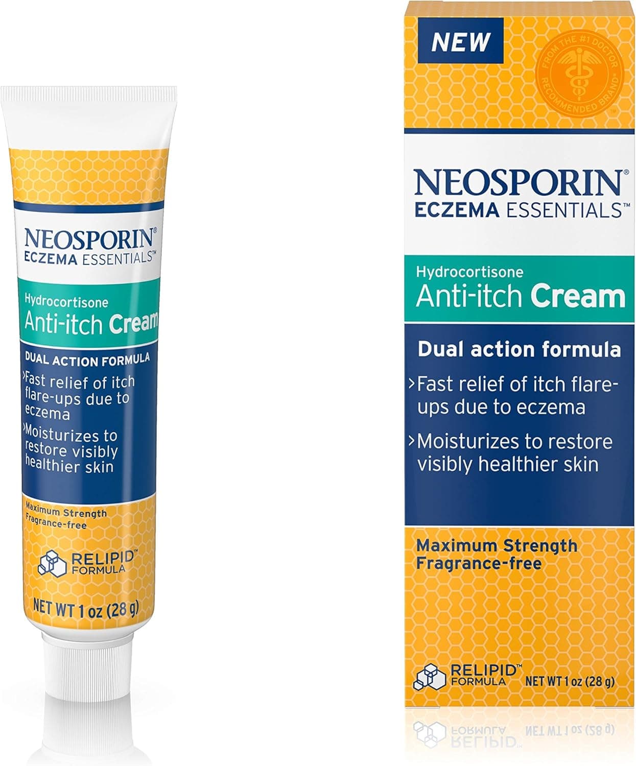 Neosporin Eczema Essentials Hydrocortisone Anti-itch Cream, 1 Oz