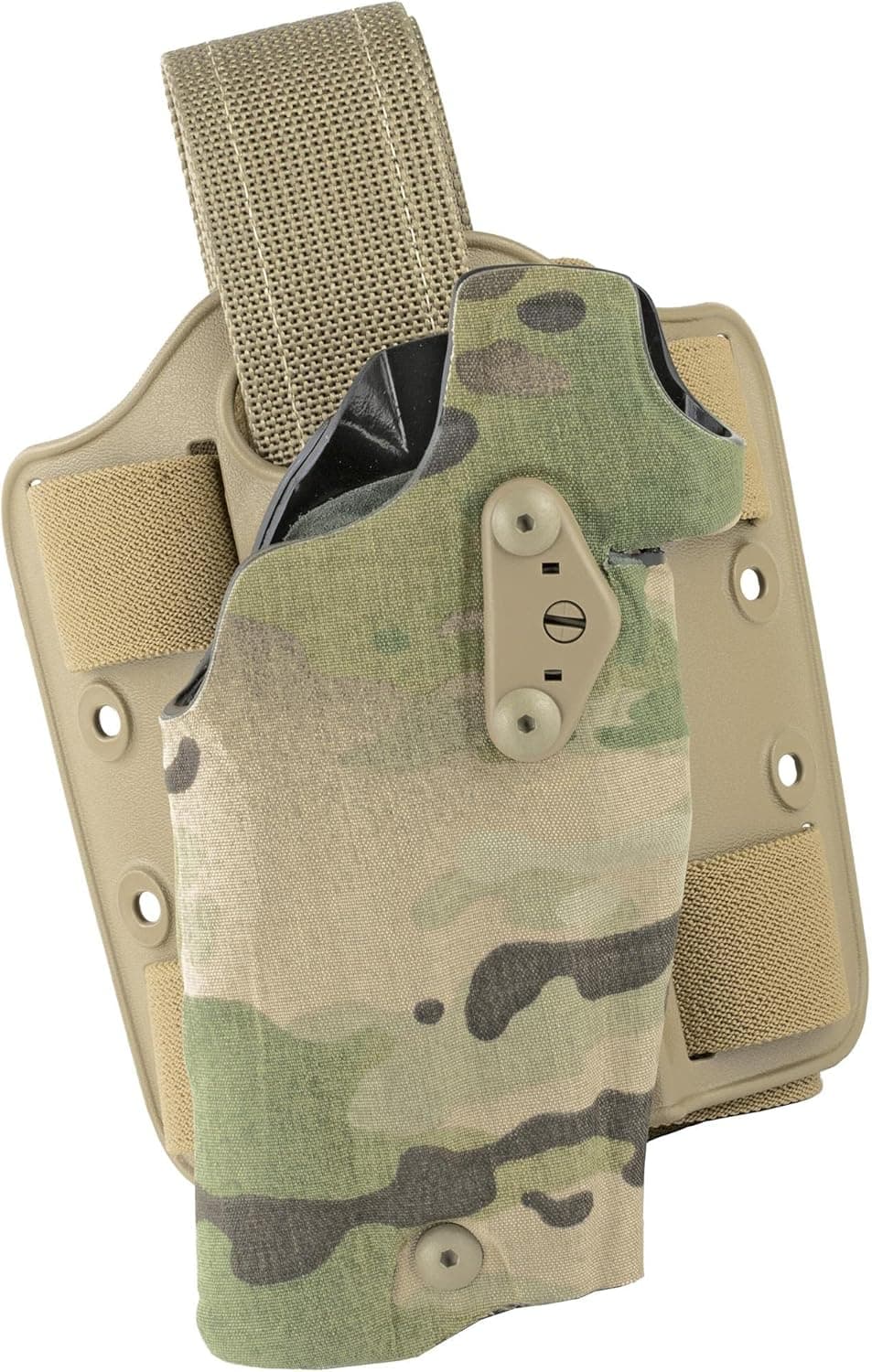 Safariland Model 6354DO ALS Optic Tactical Holster for Red Dot Optic, Fits Glock 19/23 with Light, Right Hand, Cord Multi-Camo Finish