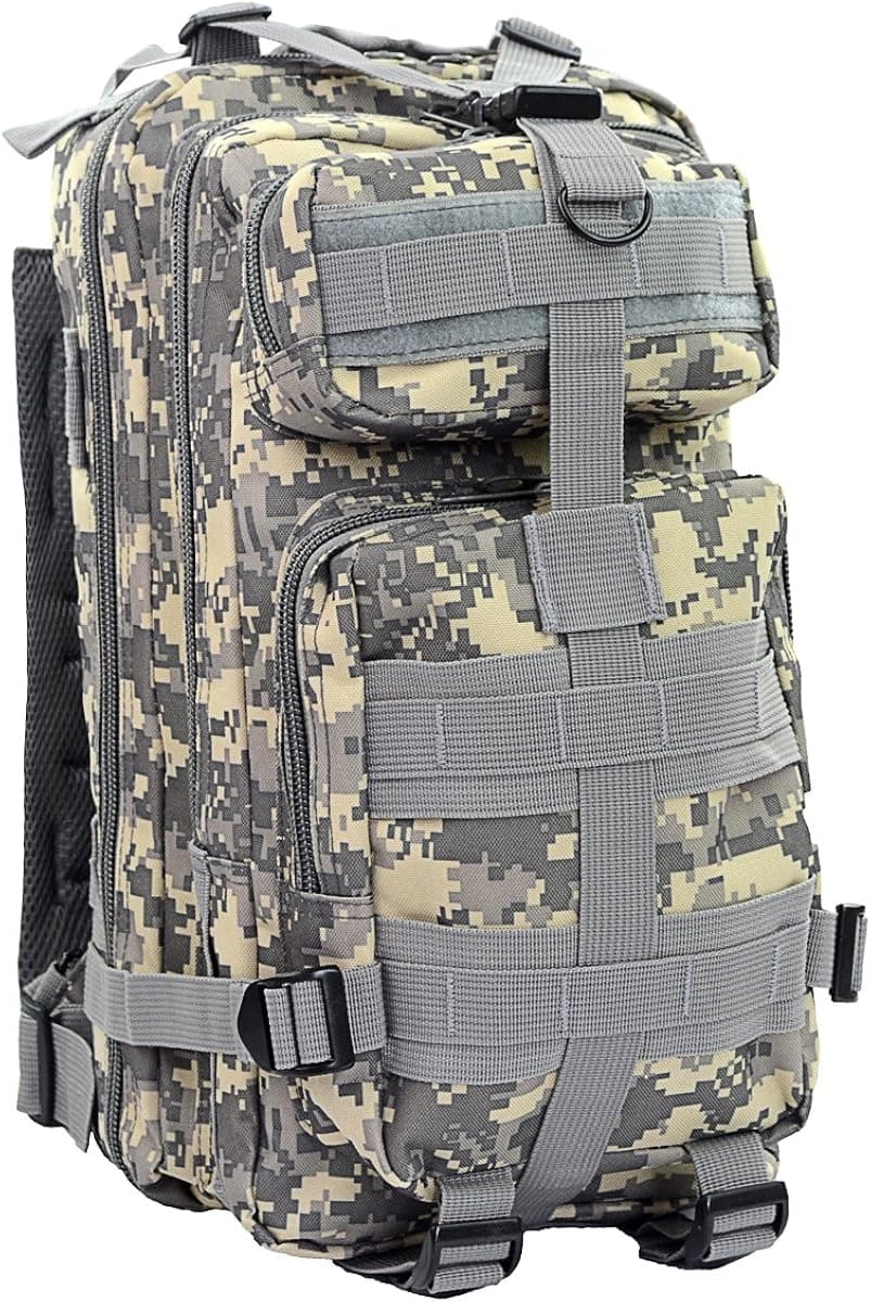 Marrywindix Acu Camouflage Sport Outdoor Military Rucksacks Tactical Molle Backpack Camping Hiking Trekking Bag