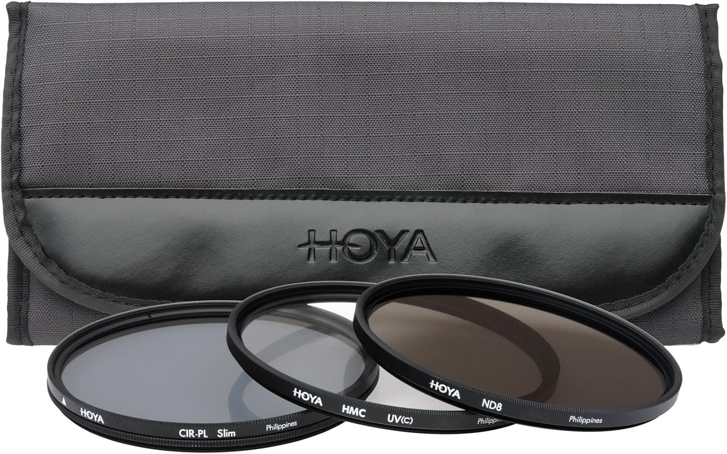 Hoya 77mm 3-Piece Filter Set (HMC UV, CP & ND8) & Case + Kit for Canon EF 100-400mm L is, 17-40mm f/4, 24-105mm f/4 L is, 24-70mm f/2.8 L, 24mm f/1.4, 70-200mm f/2.8 L is, 10-22mm, 17-55mm f/2.8 Lens