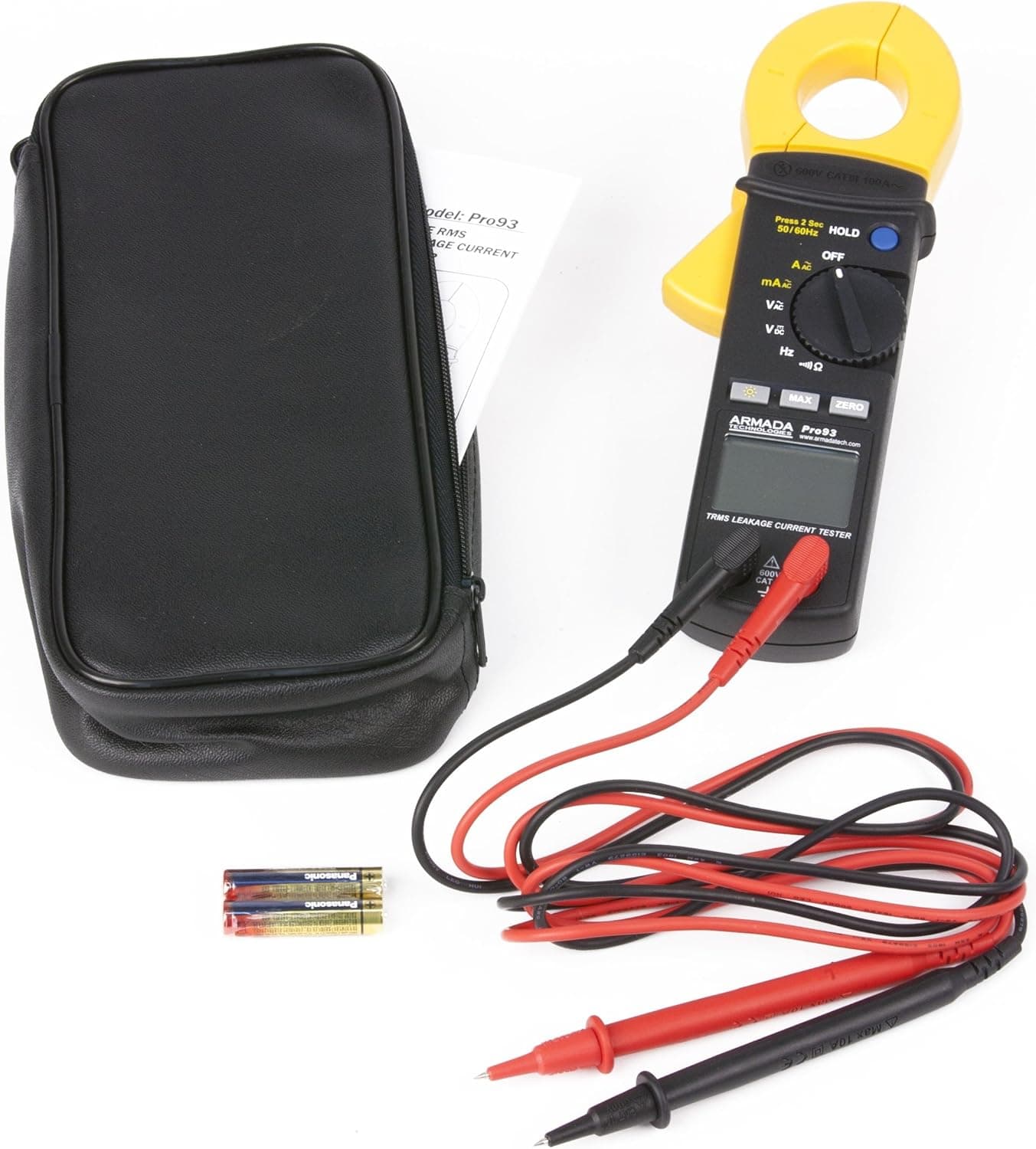 Armada Technologies Pro93 True RMS Milliamp Clamp Multimeter