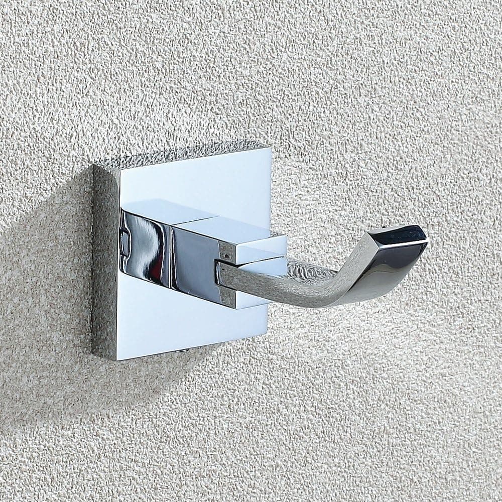 APL 7909 Solid Brass Coat Robe Hook for Home Use, Chrome