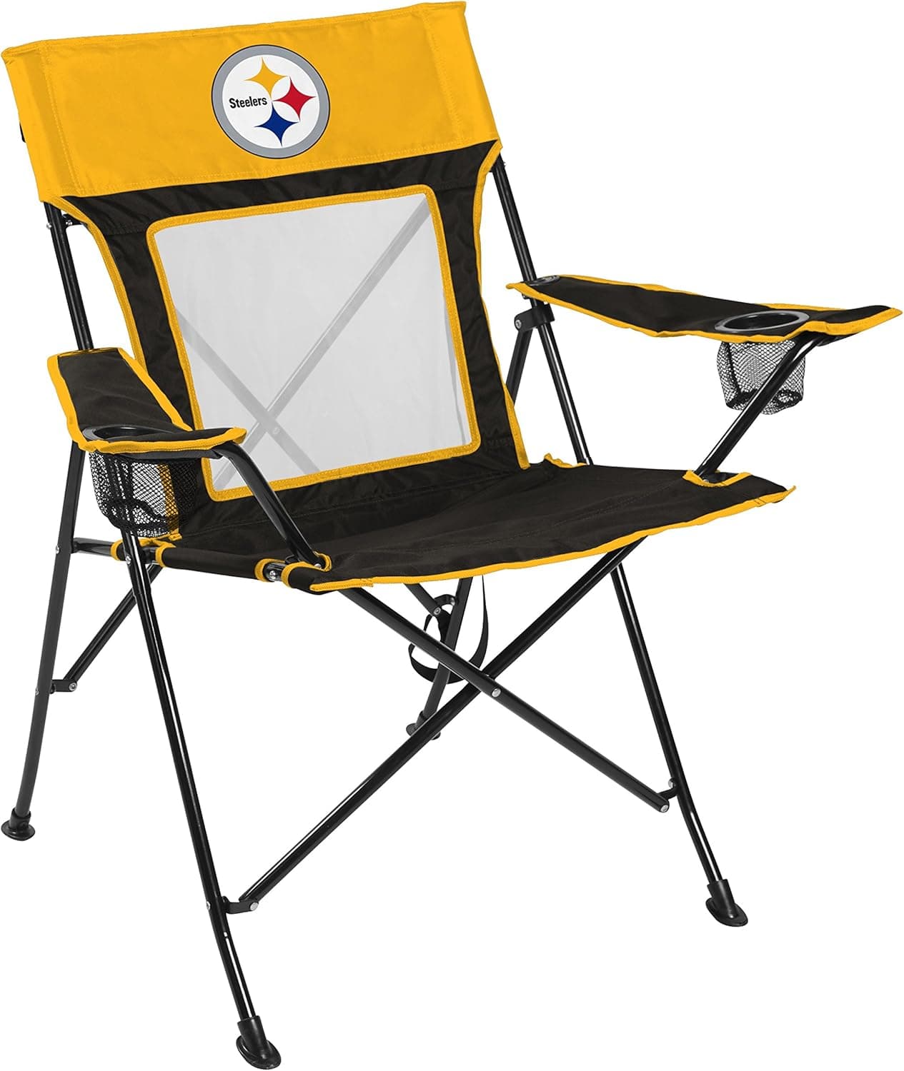 NFL Game Changer Large Folding Tailgating and Camping Chair, with Carrying Case (ALL TEAM OPTIONS)