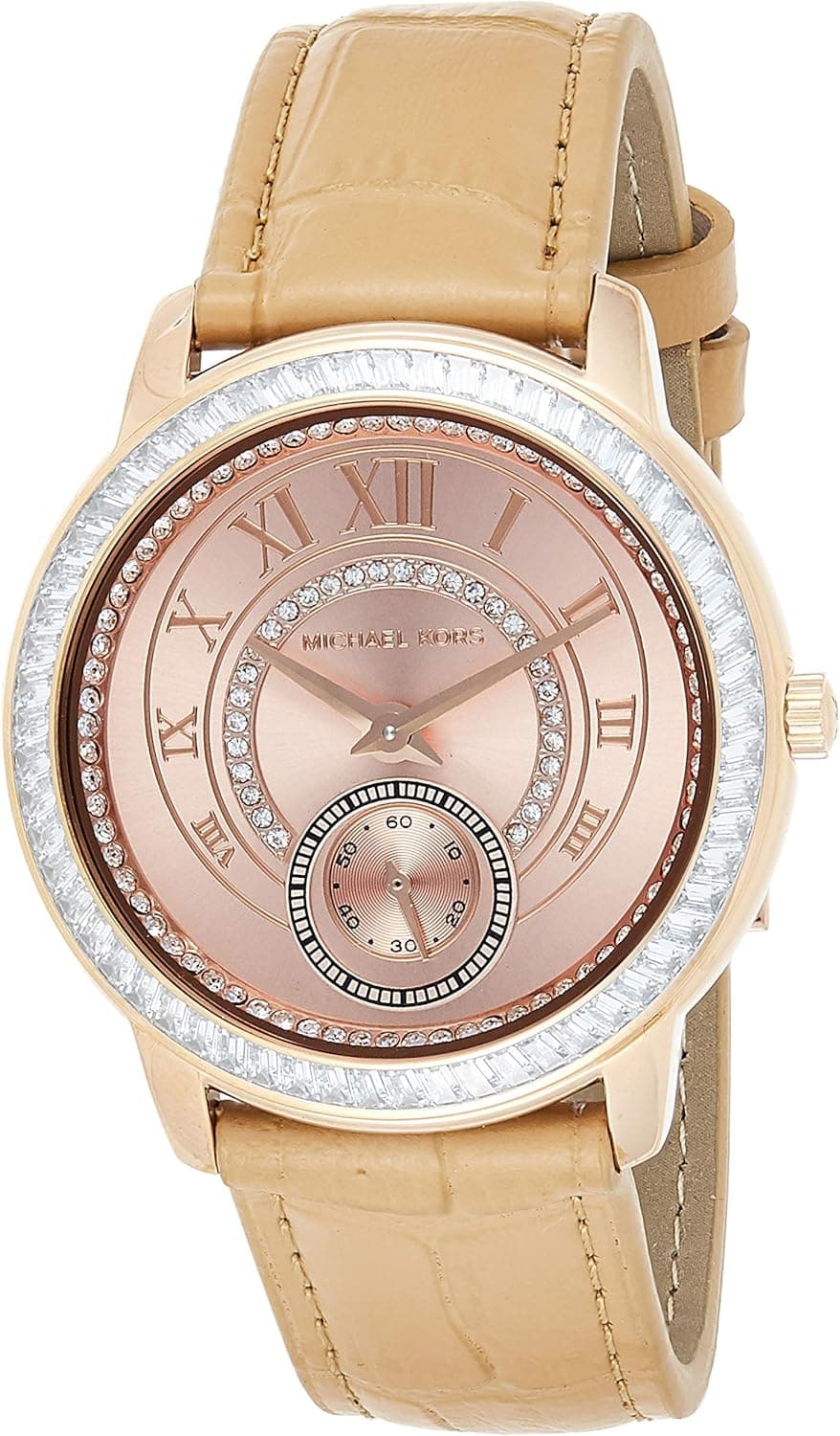 Michael Kors Women's Madelyn Rose Gold-Tone Watch MK2448
