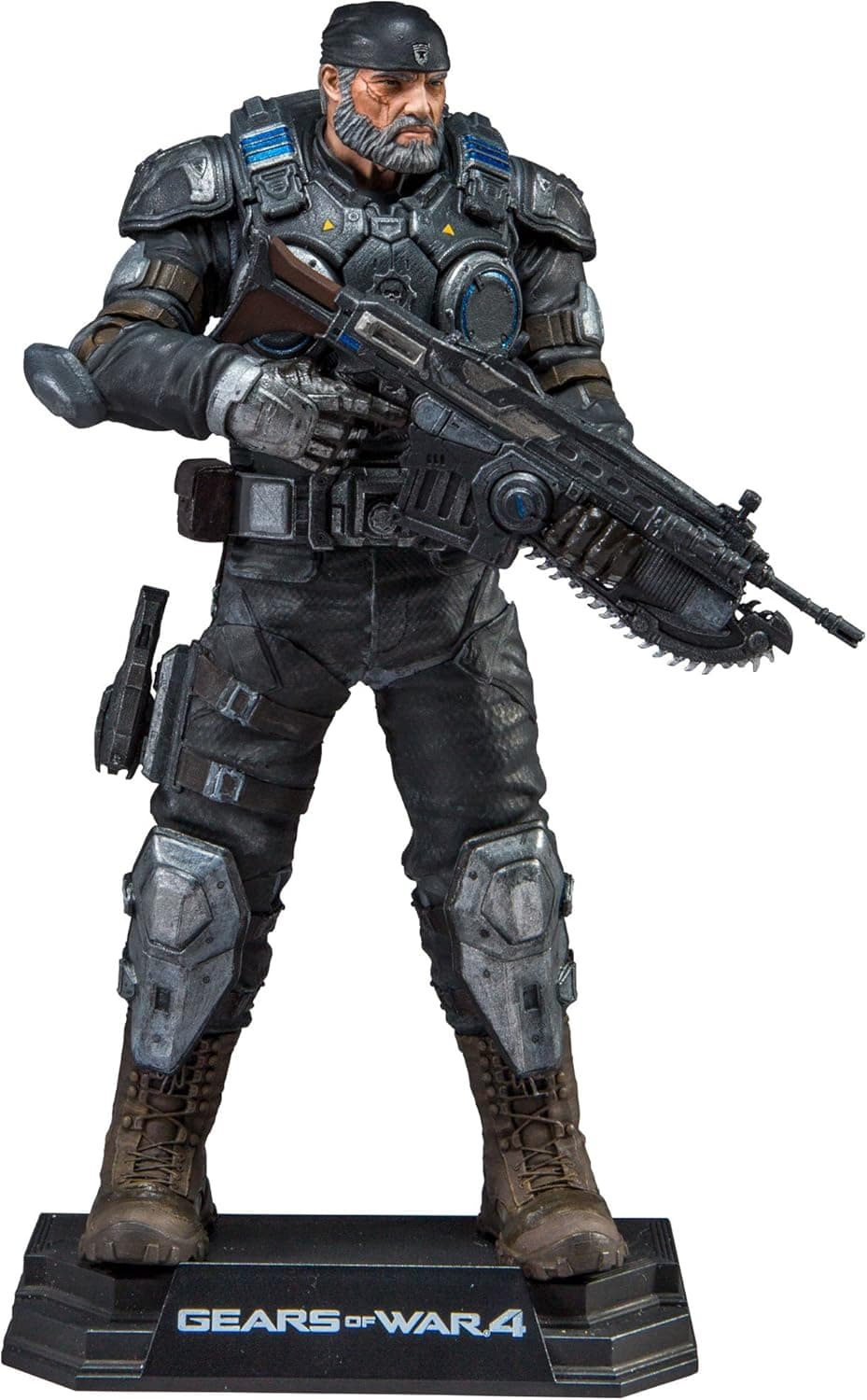 McFarlane Toys Gears of War 4 Marcus Fenix Collectible Action Figure, 7"